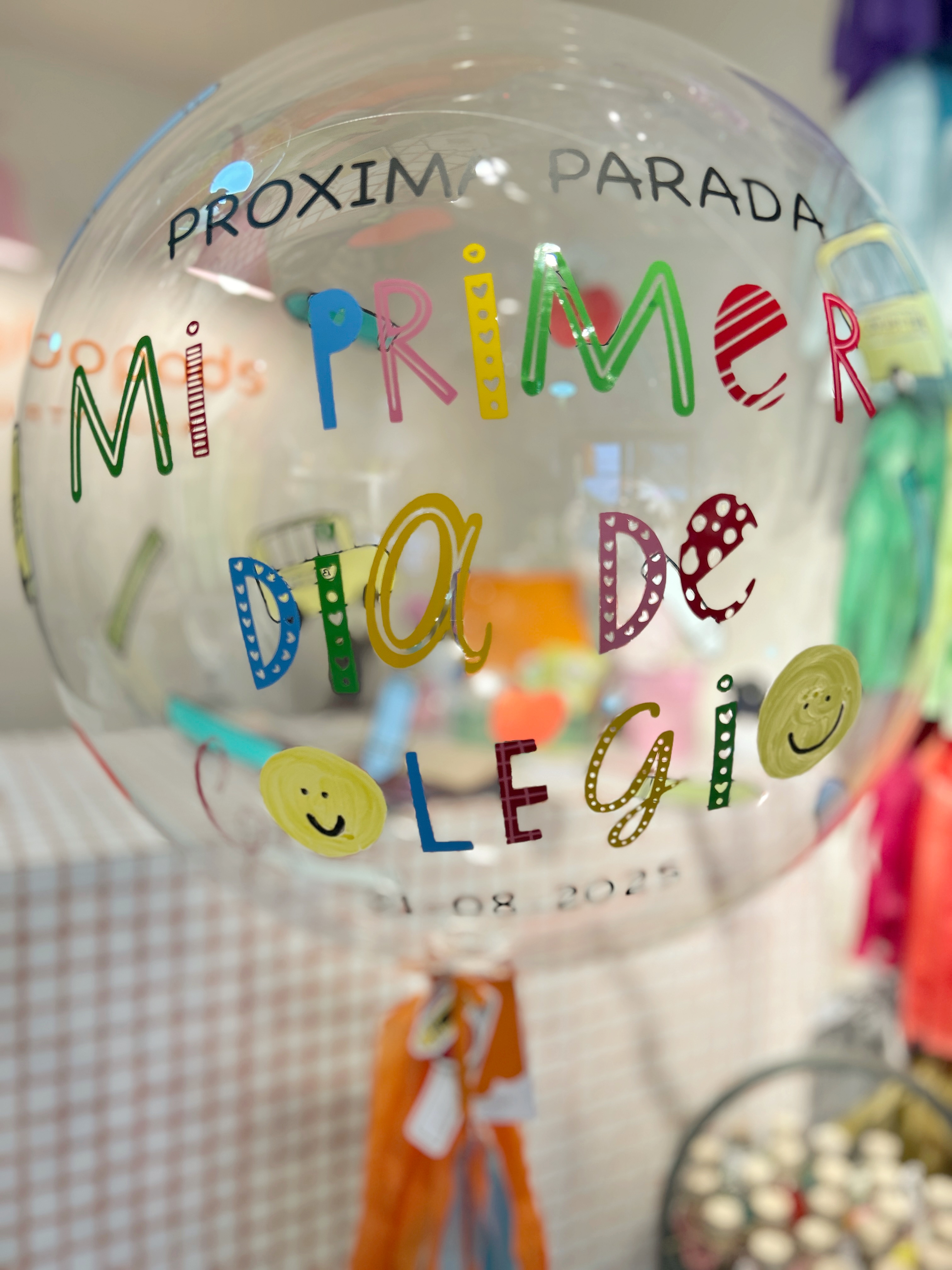 Globo Burbuja con Helio