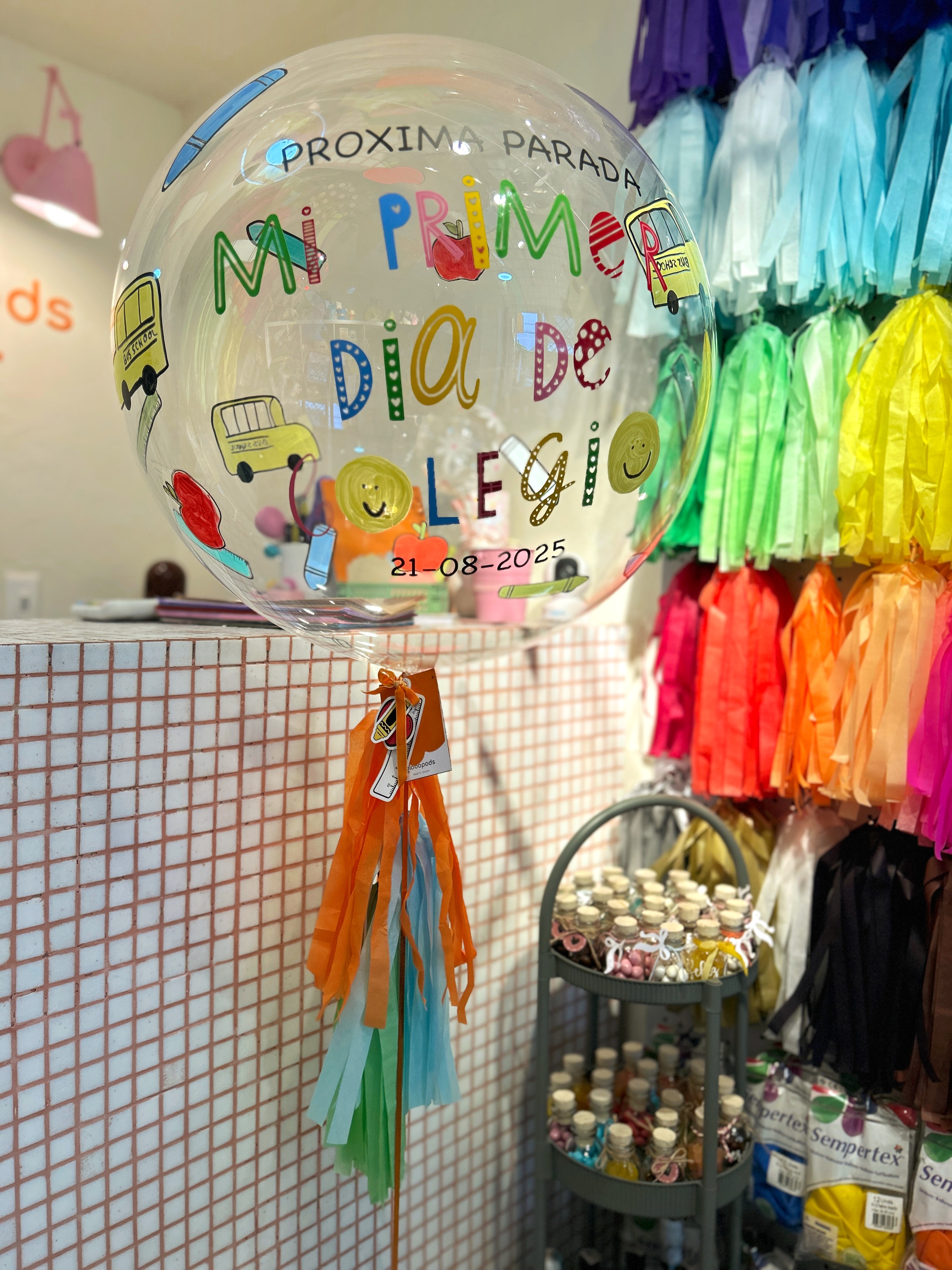 Globo Burbuja con Helio