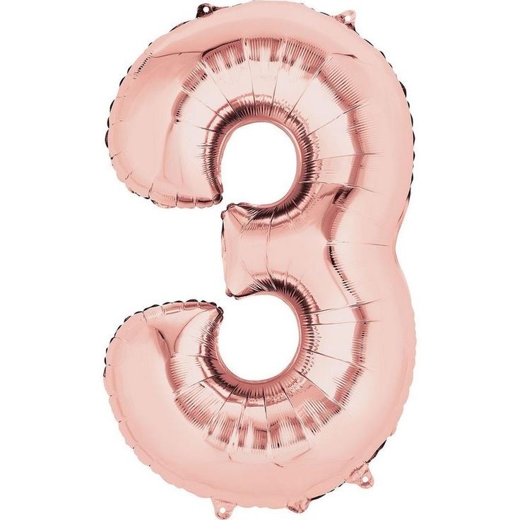 Globos metalizados oro rosa