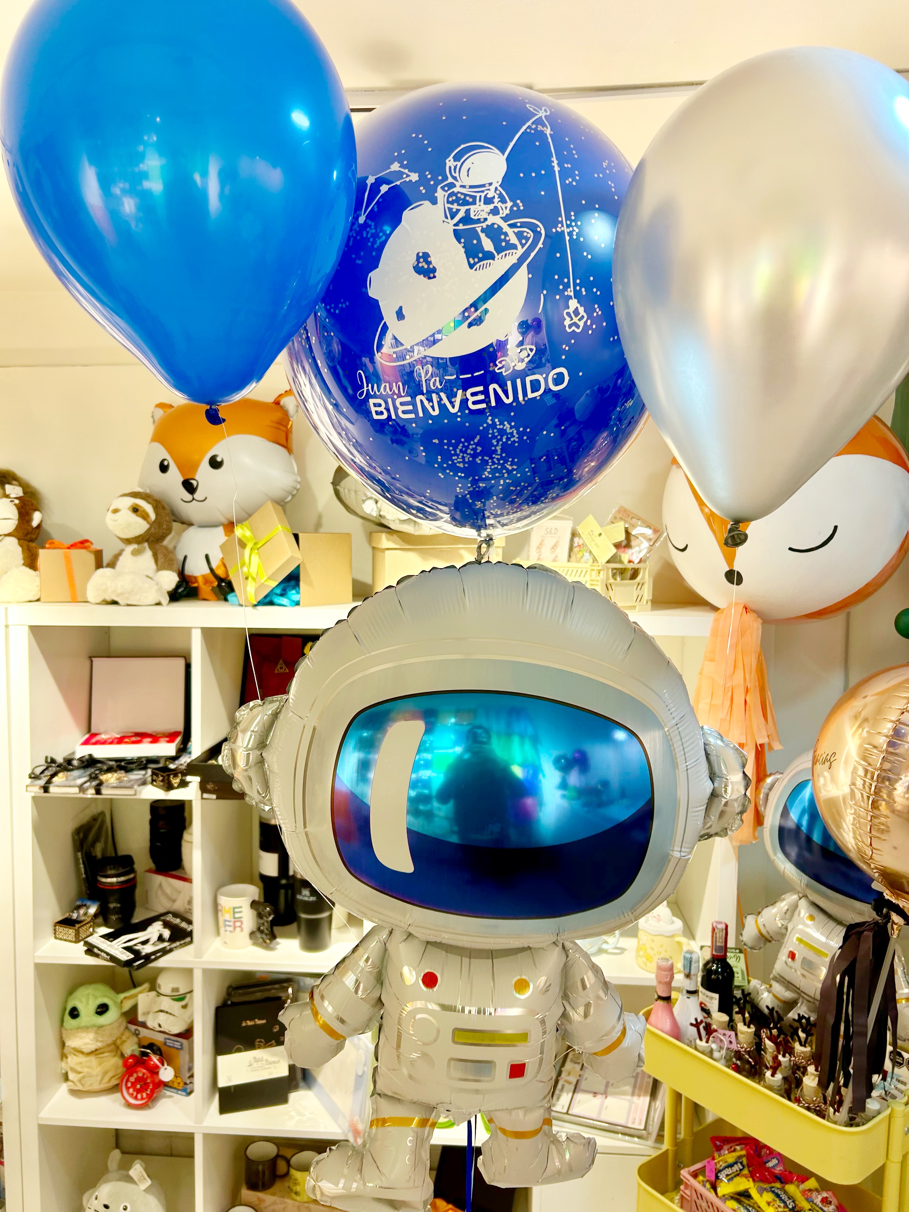 Bouquet globo bienvenida Astronauta