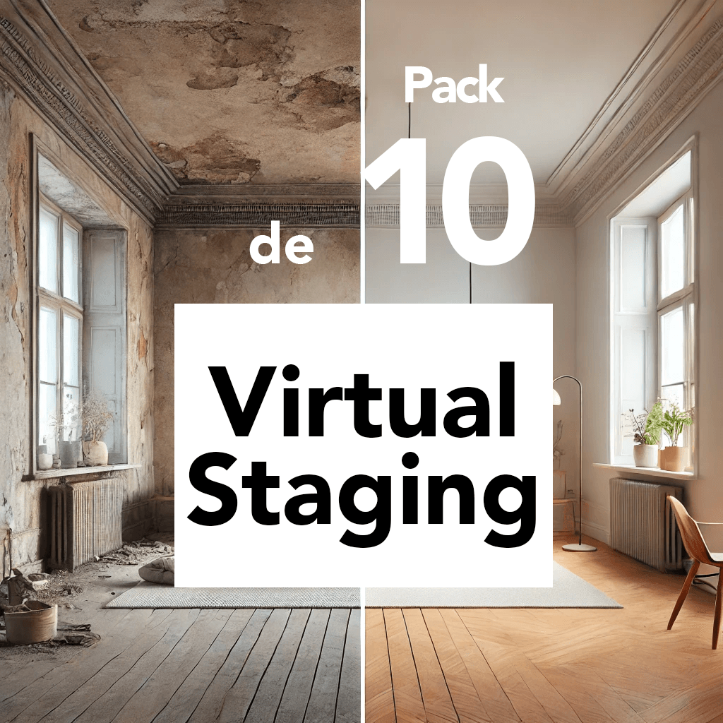 Pack de 10 Home Stagings Virtuels