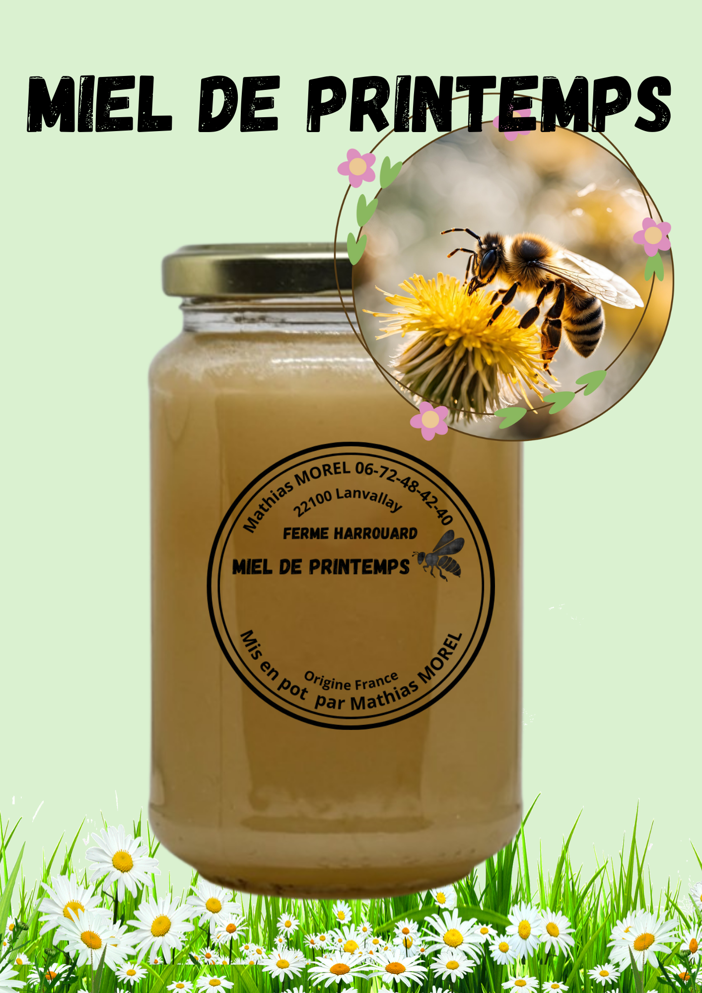 miel toutes fleurs de printemps