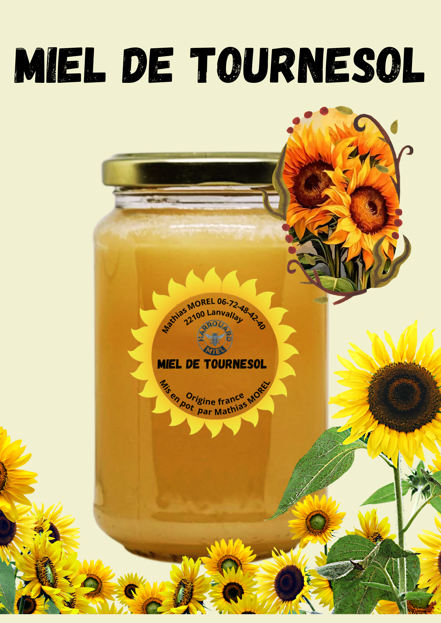 Miel de tournesol
