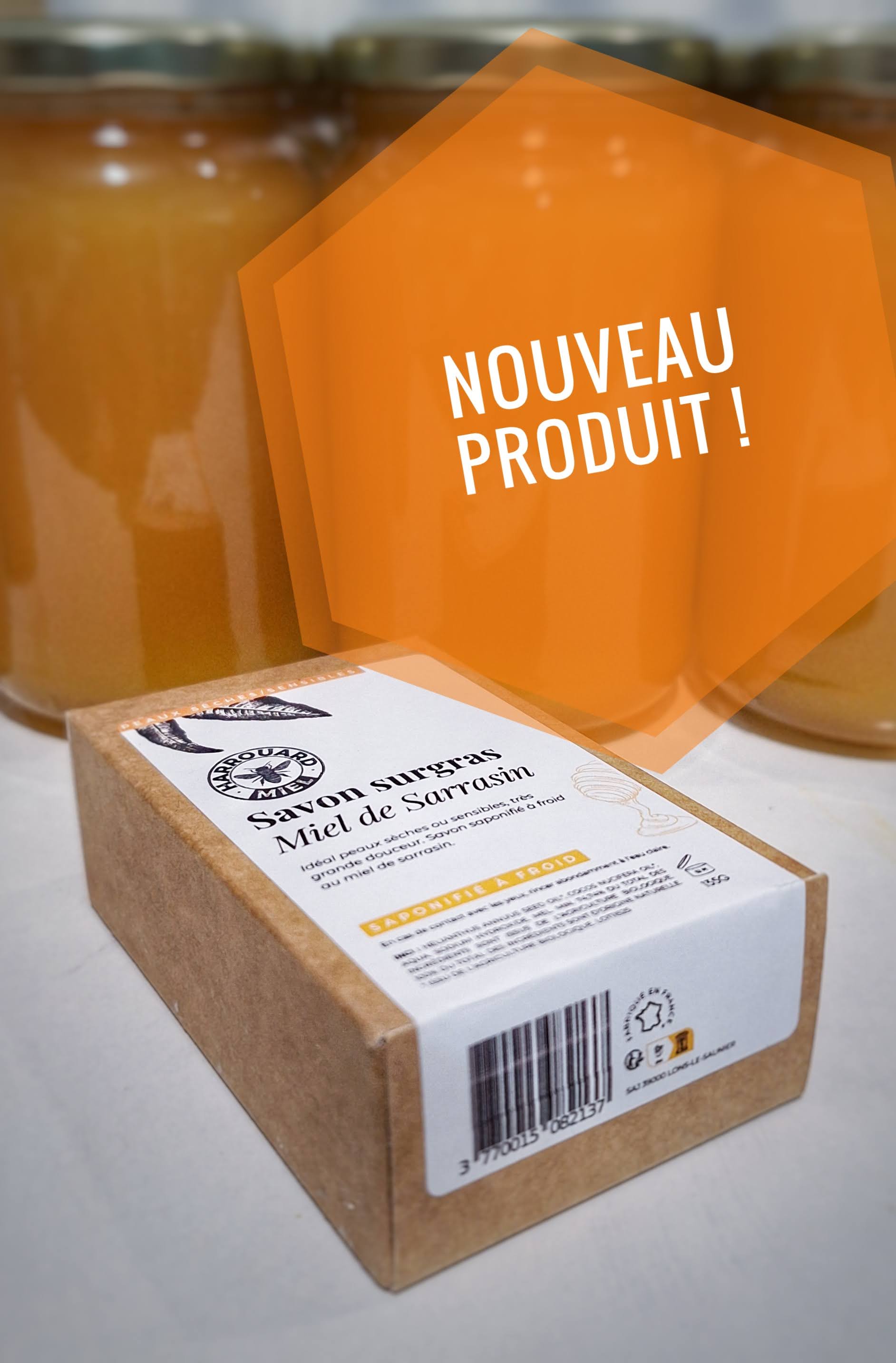 Savon au miel de sarrasin