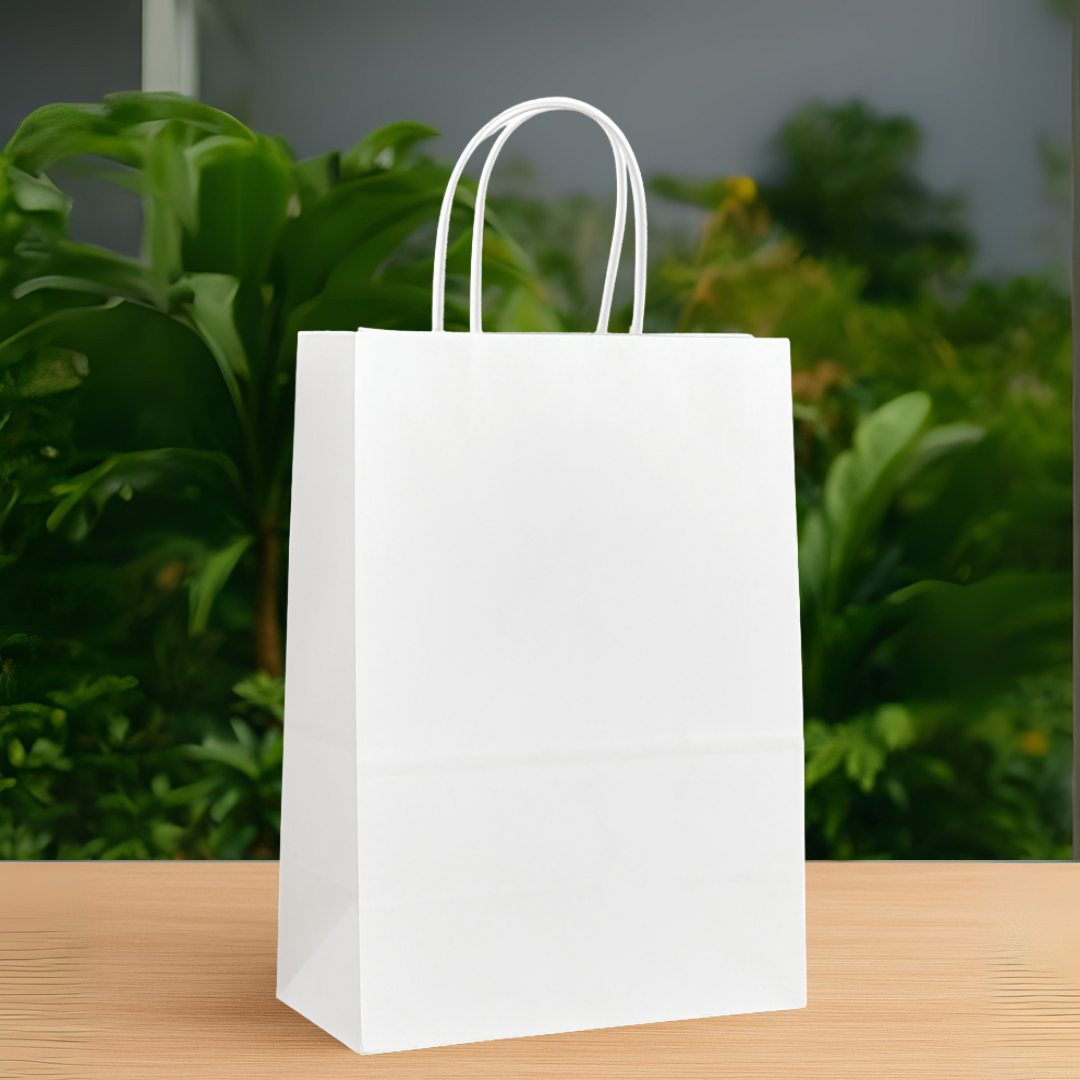Bolsa Kraft Blanca