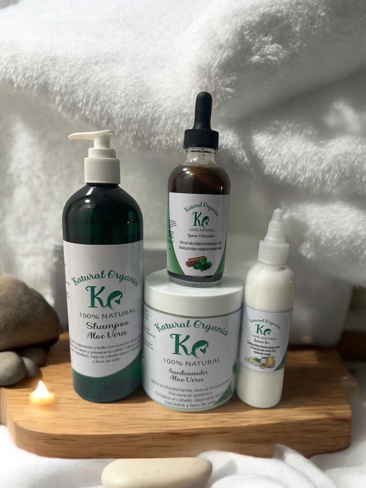 Natural Organics Aloe Vera hair Set