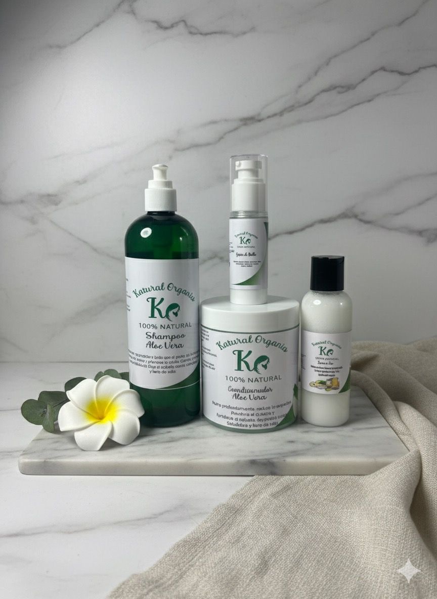 KO Natural Organics Aloe Vera Hair Care Set