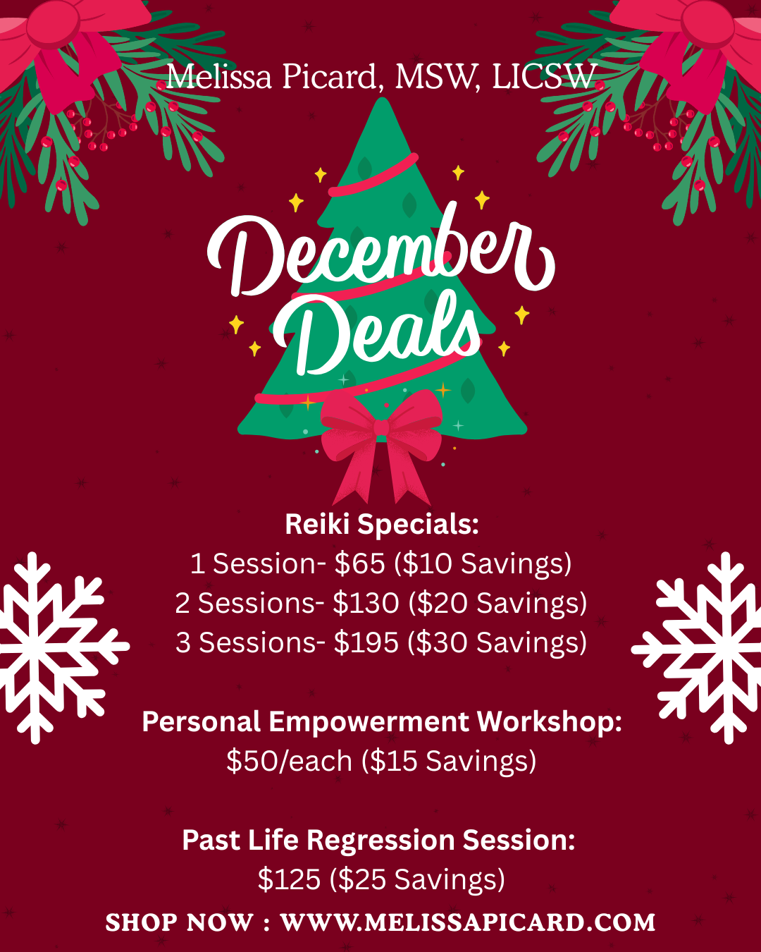 Personal Empowerment Workshop Holiday Special