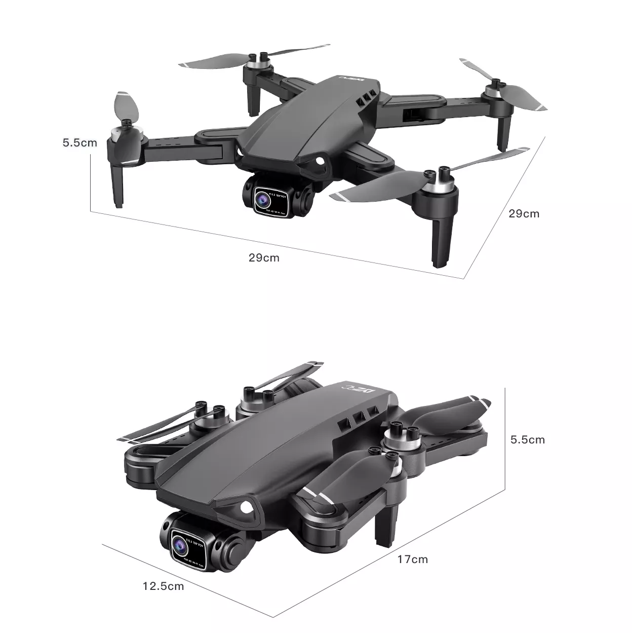 4K HD Dual-Camera GPS Drone with Visual Obstacle Avoidance and 5G Wi-Fi Connectivity