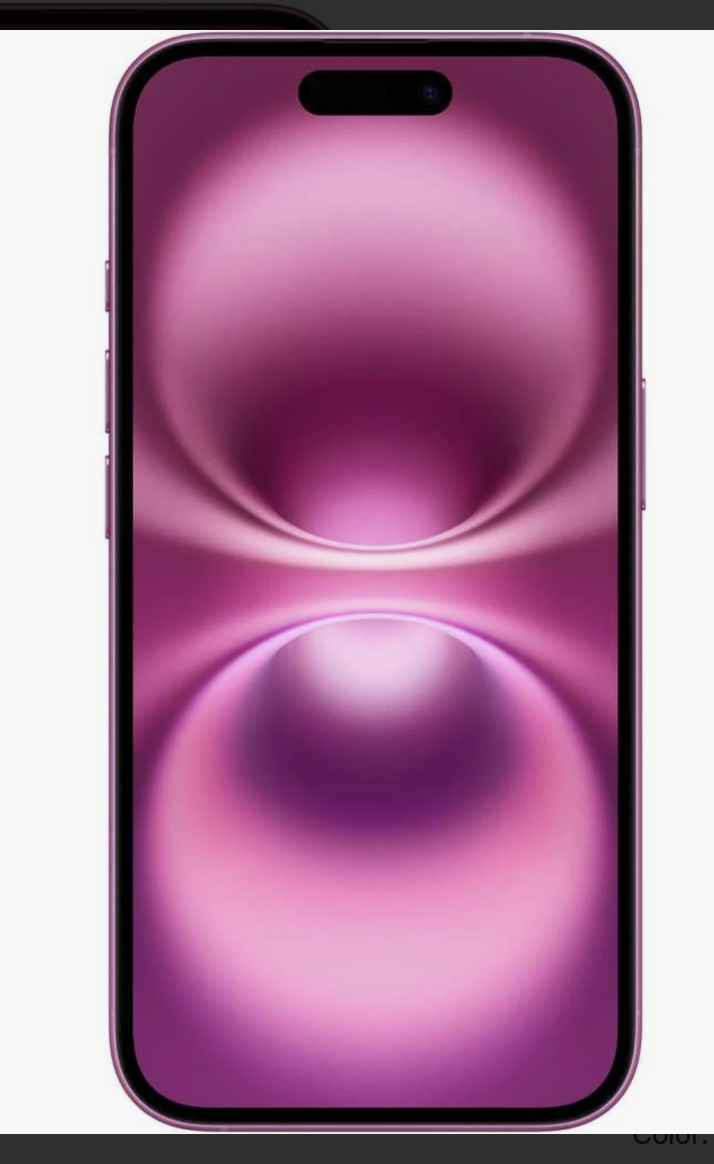 Apple iPhone 16 Plus 128GB Pink