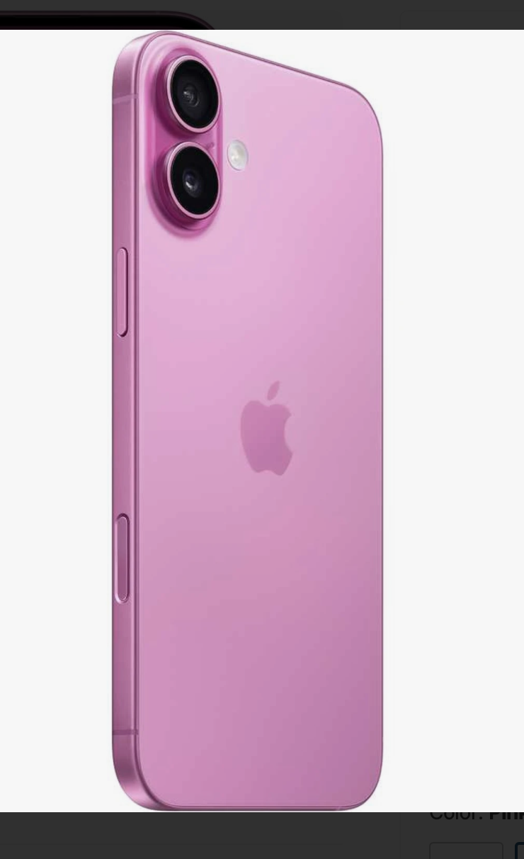 Apple iPhone 16 Plus 128GB Pink