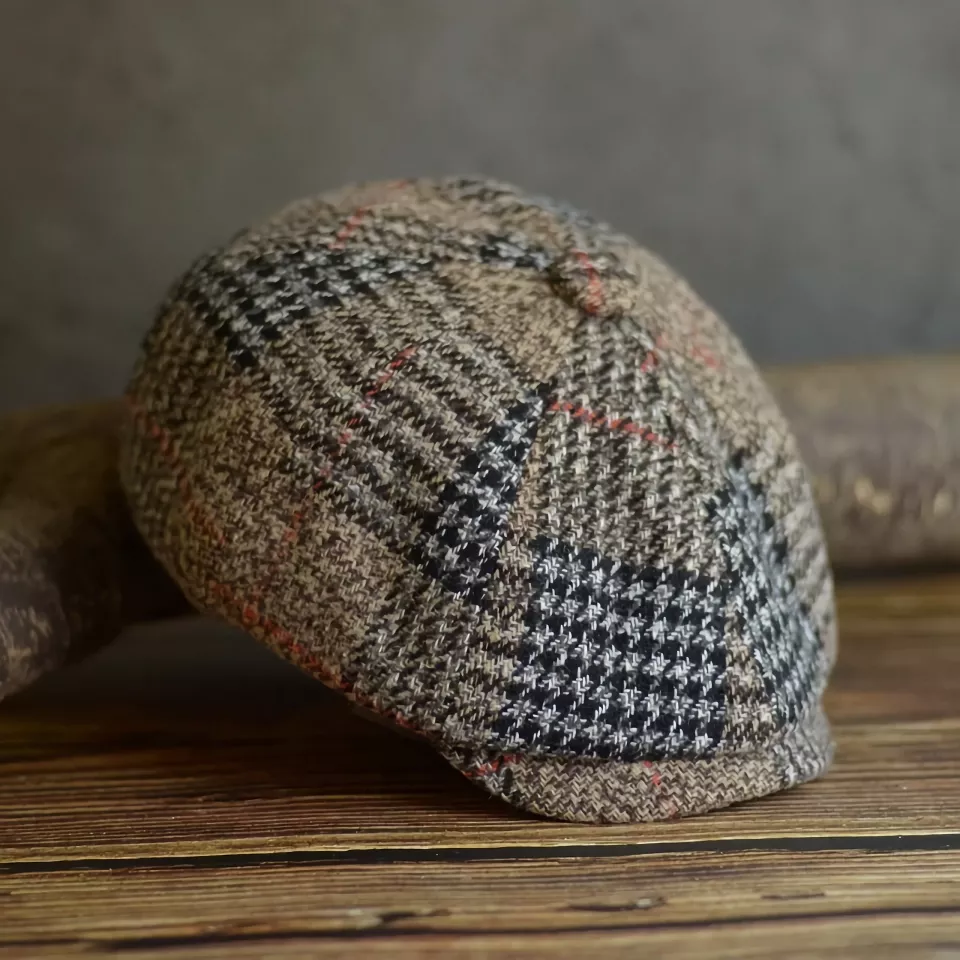 Vintage Tweed Flat Cap