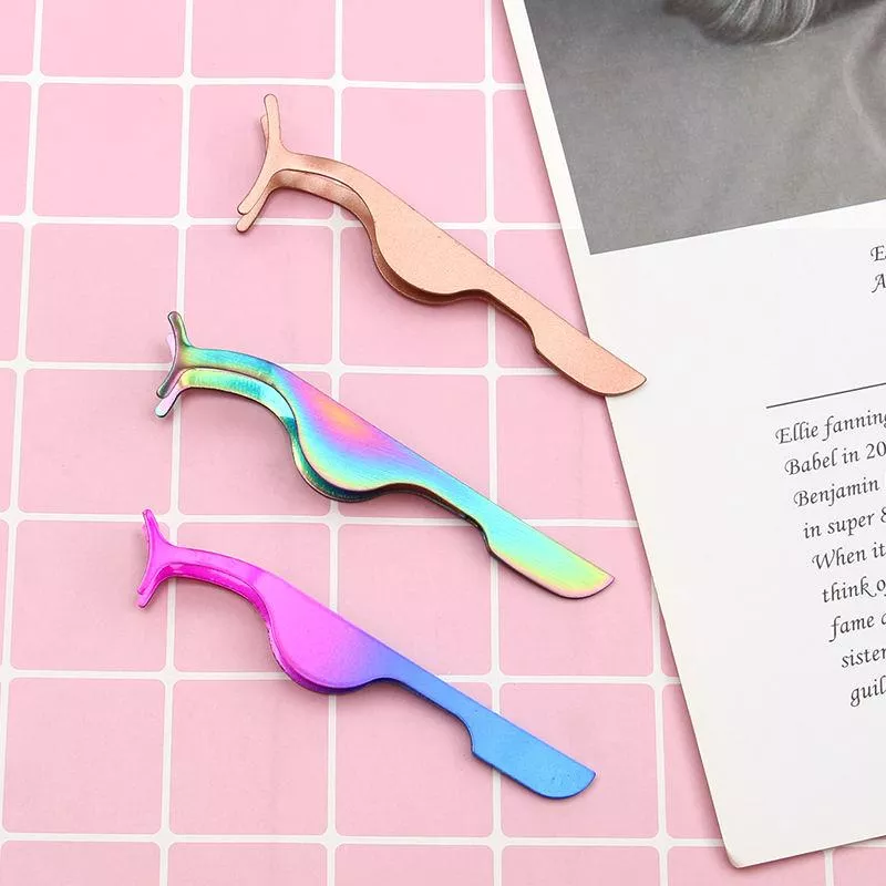 Colorful Eyelash Tweezers