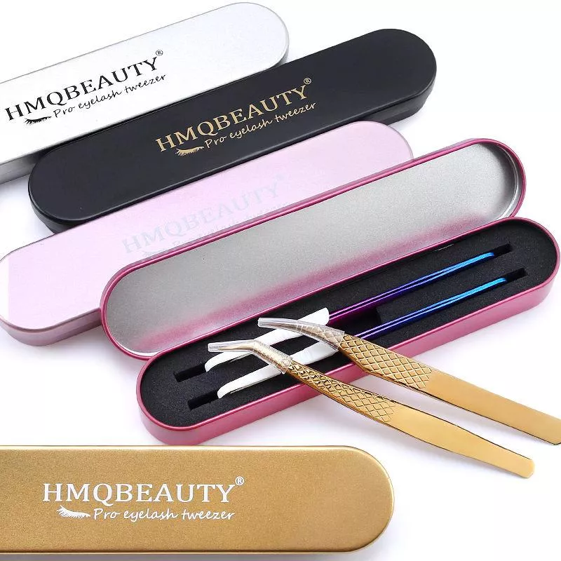 Pro Eyelash Tweezer Set