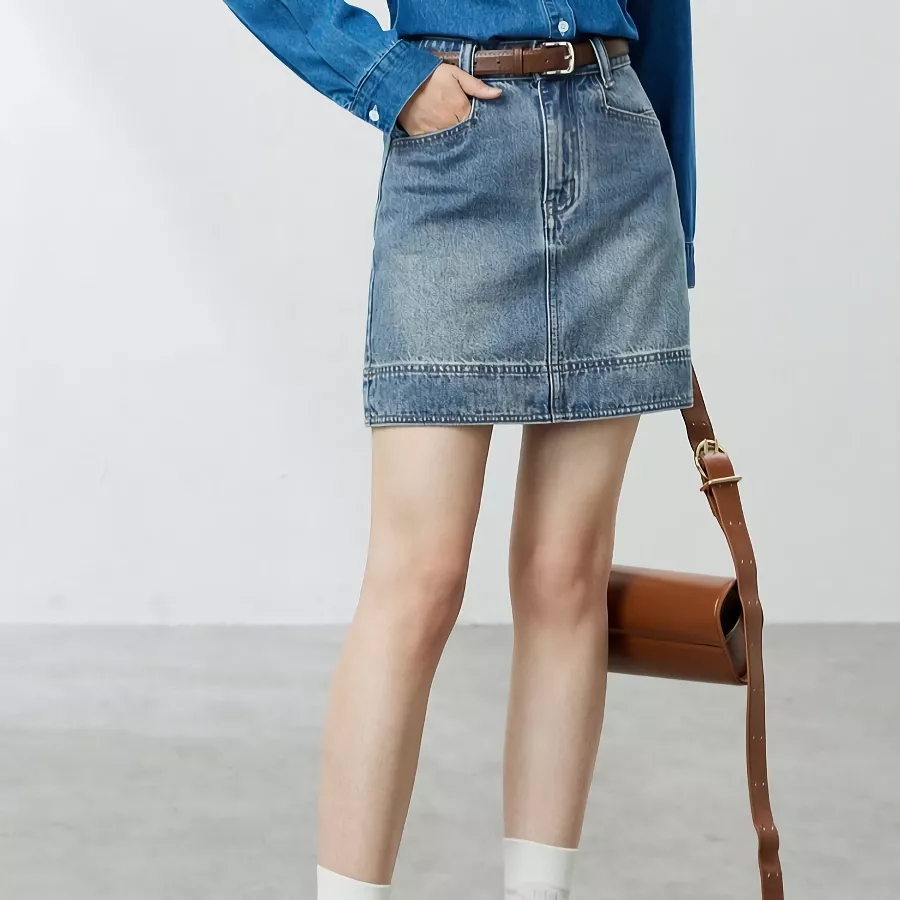 Denim Skirt