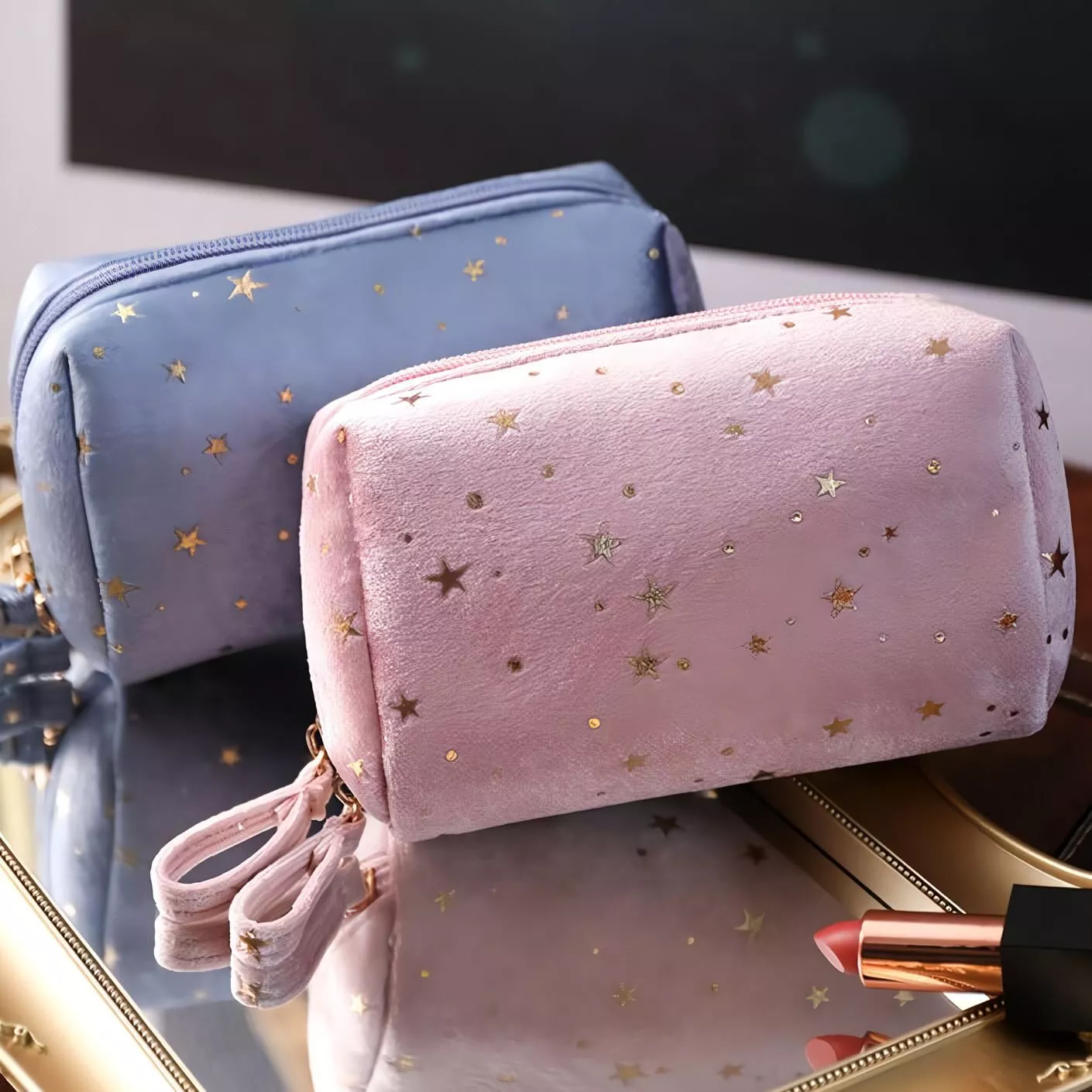 Starry Cosmetic Bag Duo