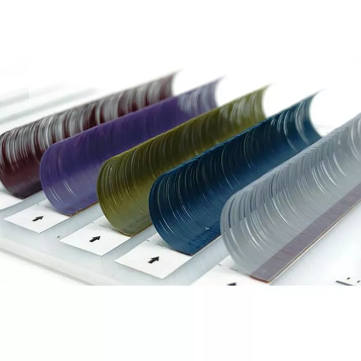 Colorful Eyelash Extensions