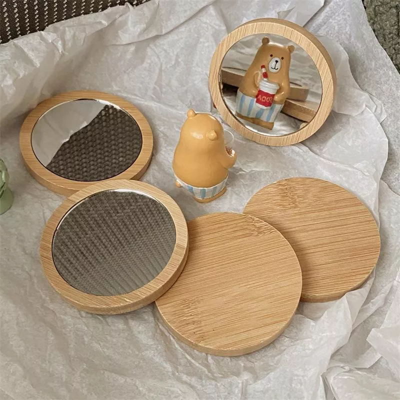 Wooden Handheld Mirrors