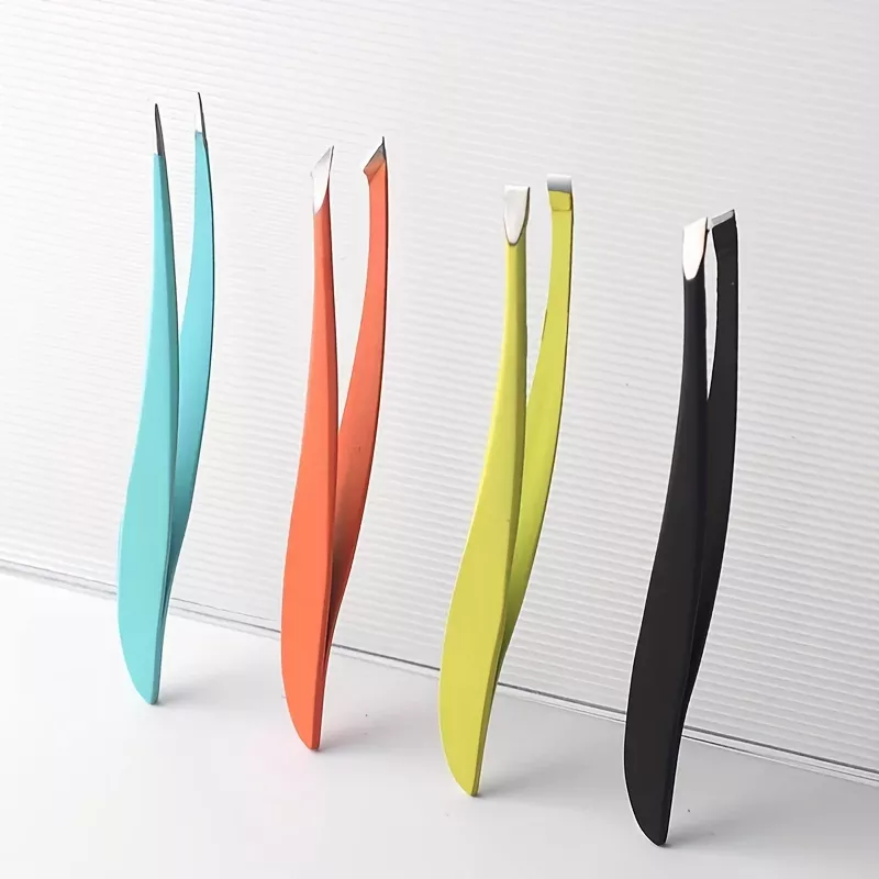 Colored Precision Tweezers Set