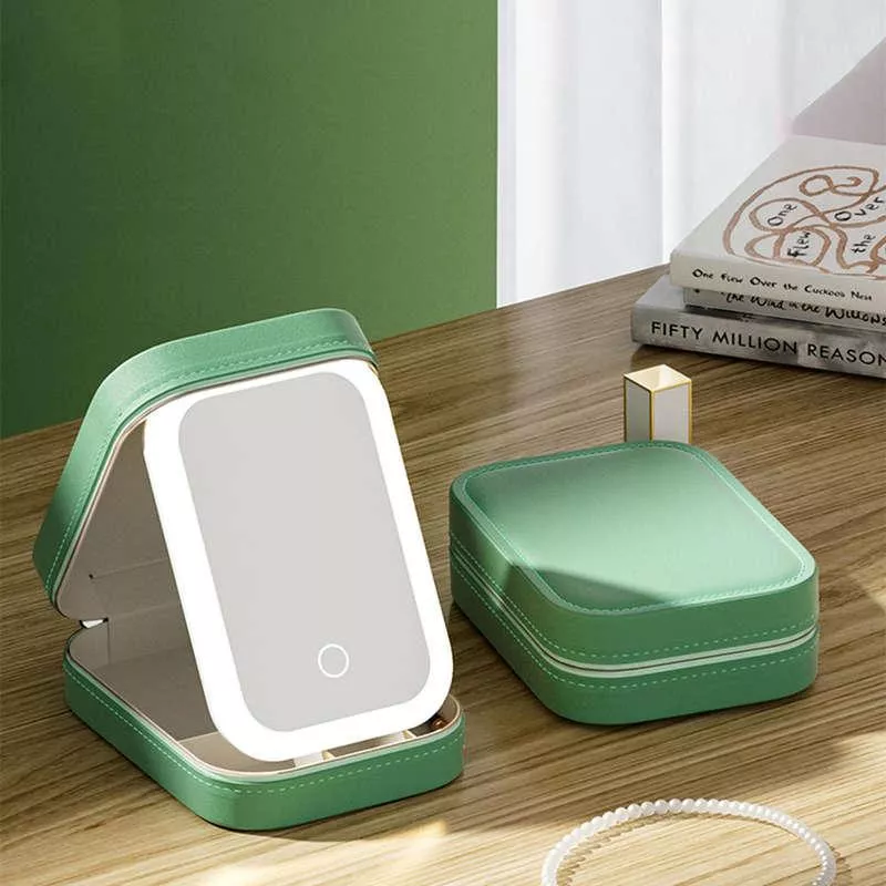 Portable Folding Makeup Mirror