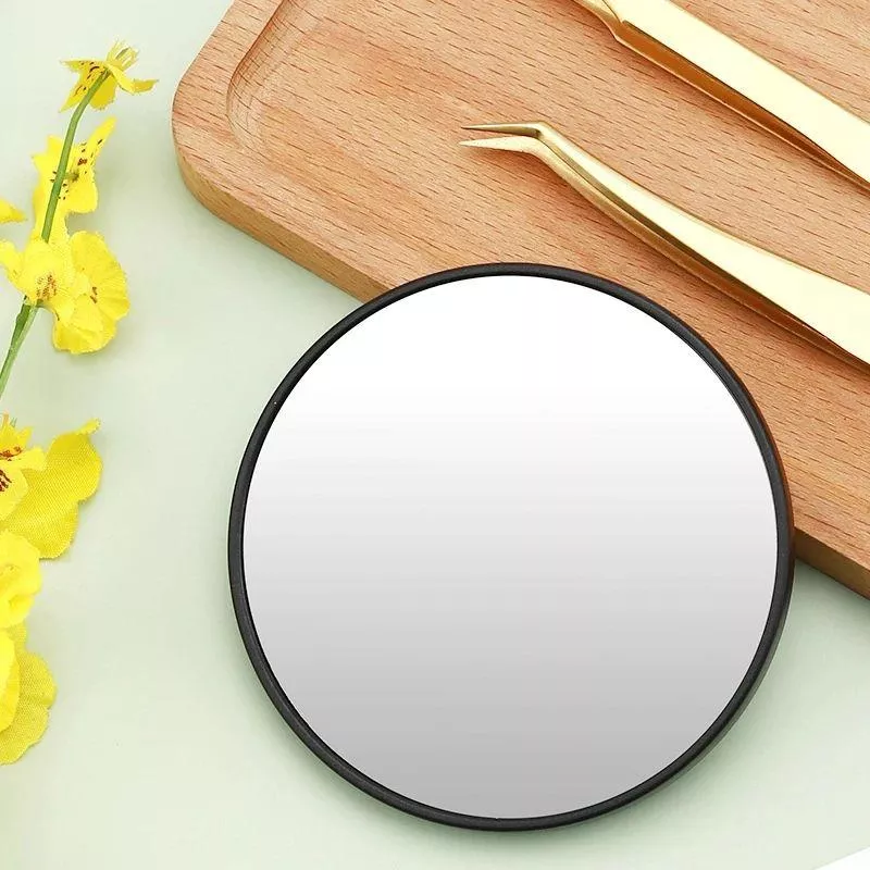 Cosmetic Mirror and Tweezers Set