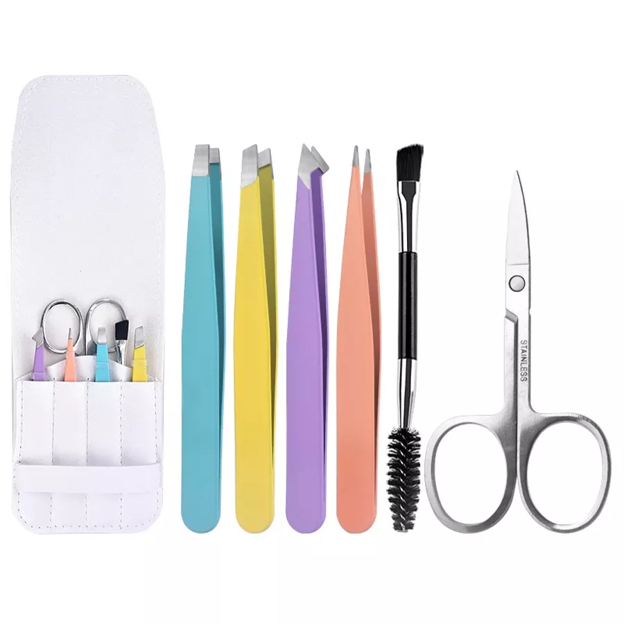 Precision Tweezers and Grooming Set