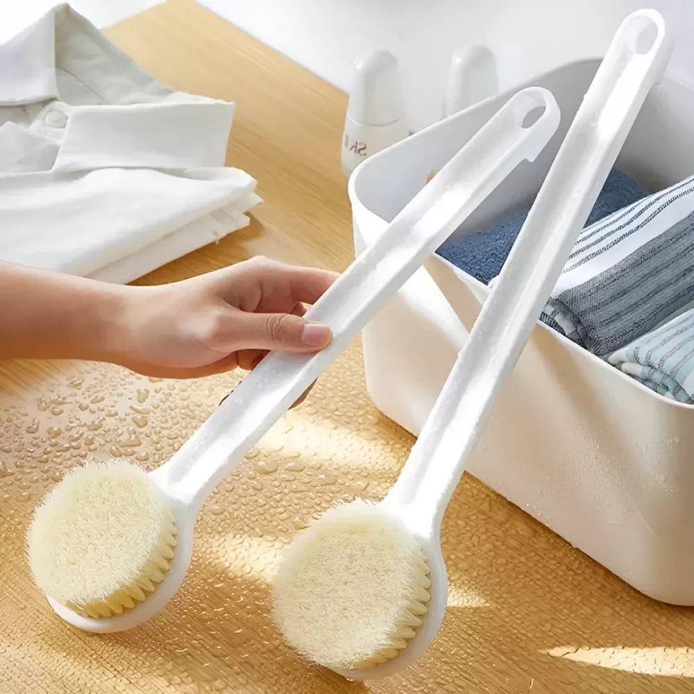 Long-Handle Scrubbing Brush