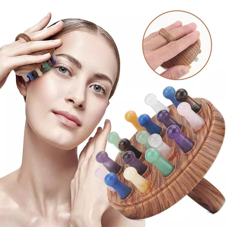 Manual Wooden Scalp Massager