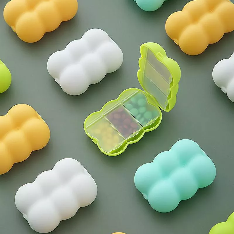 Cloud-Shaped Pill Organizer