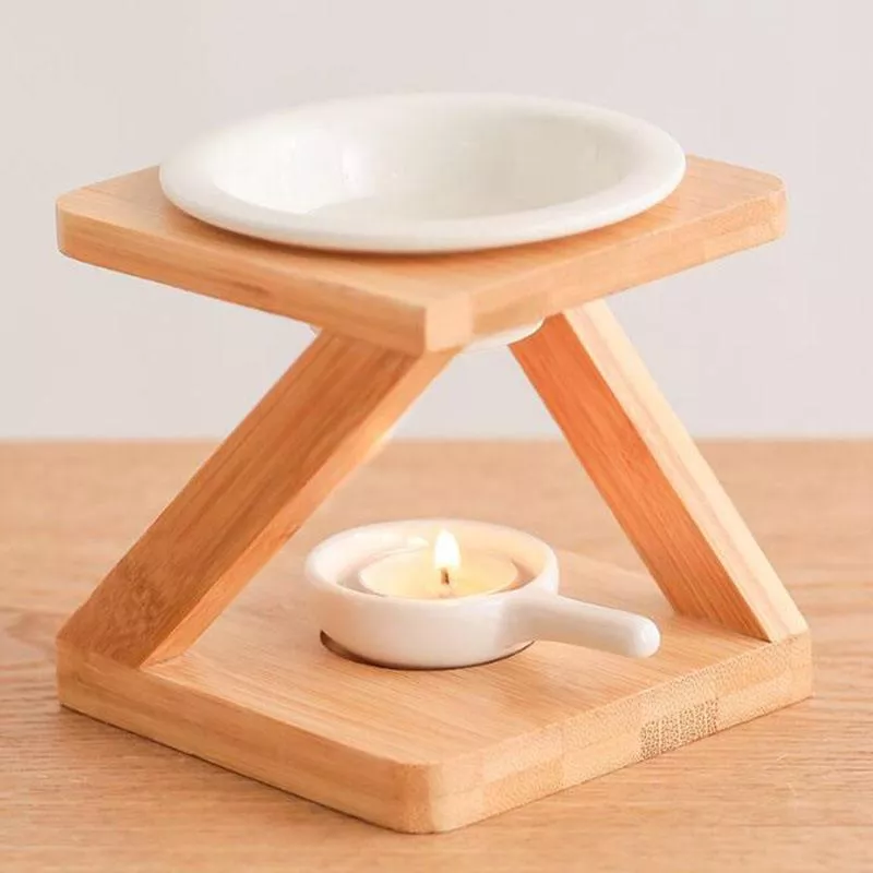 Wooden Essential Oil Burner