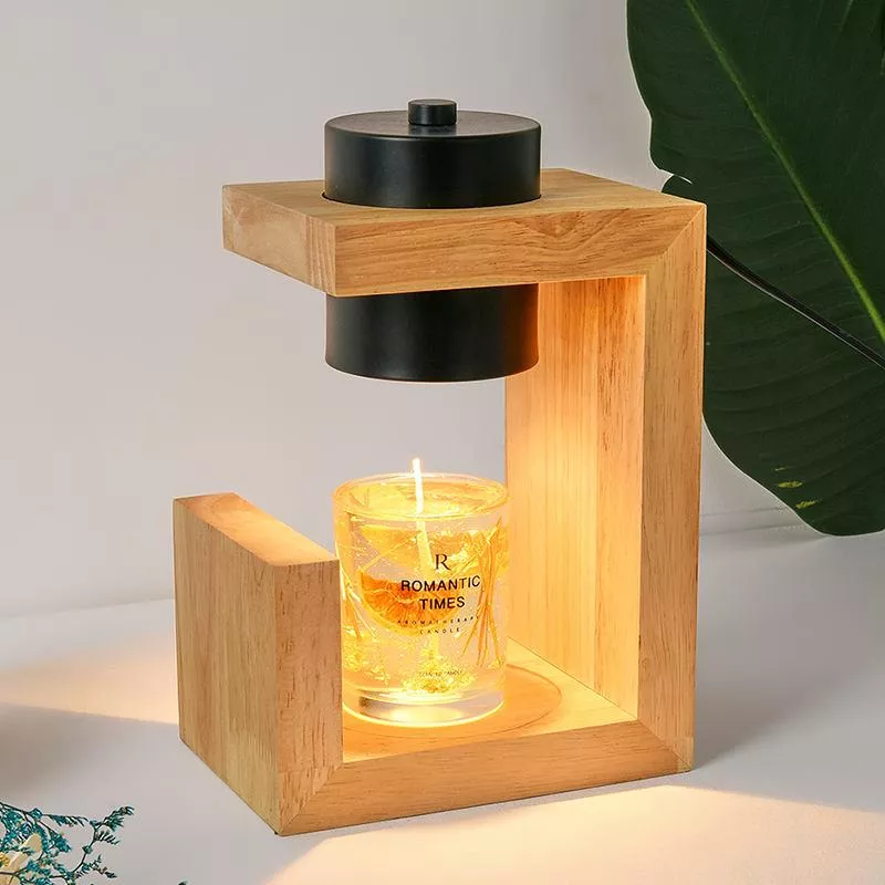 Wooden Aromatherapy Candle Holder