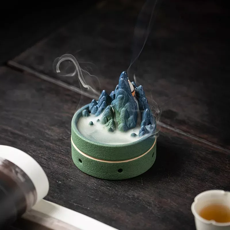 Ceramic Backflow Incense Burner