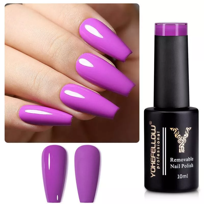 Purple Removable Nail Polish