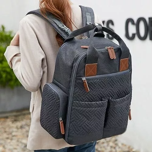 Stylish Grey Backpack