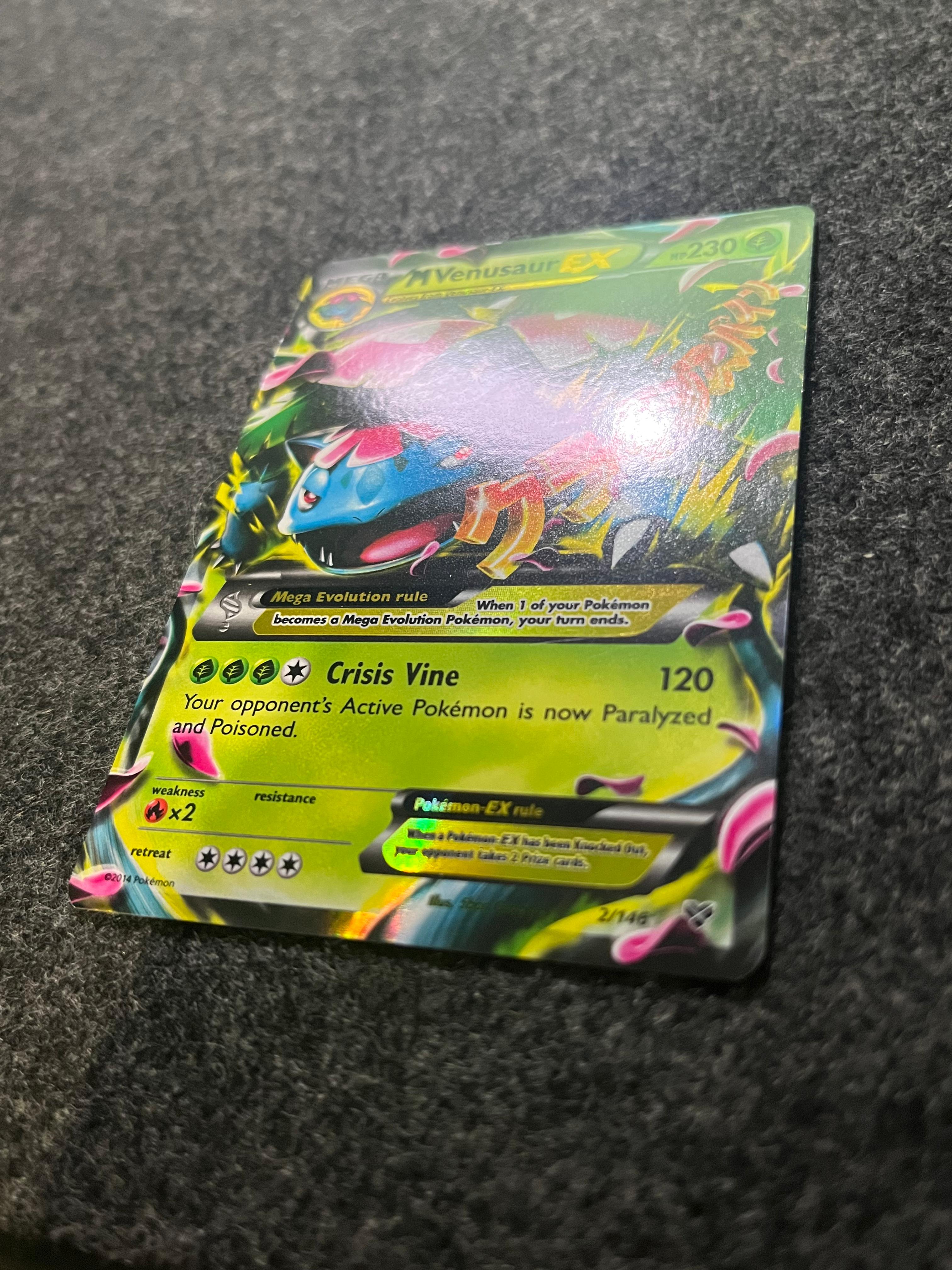 Carta De Mega Venusaur EX 2/146 XY ING