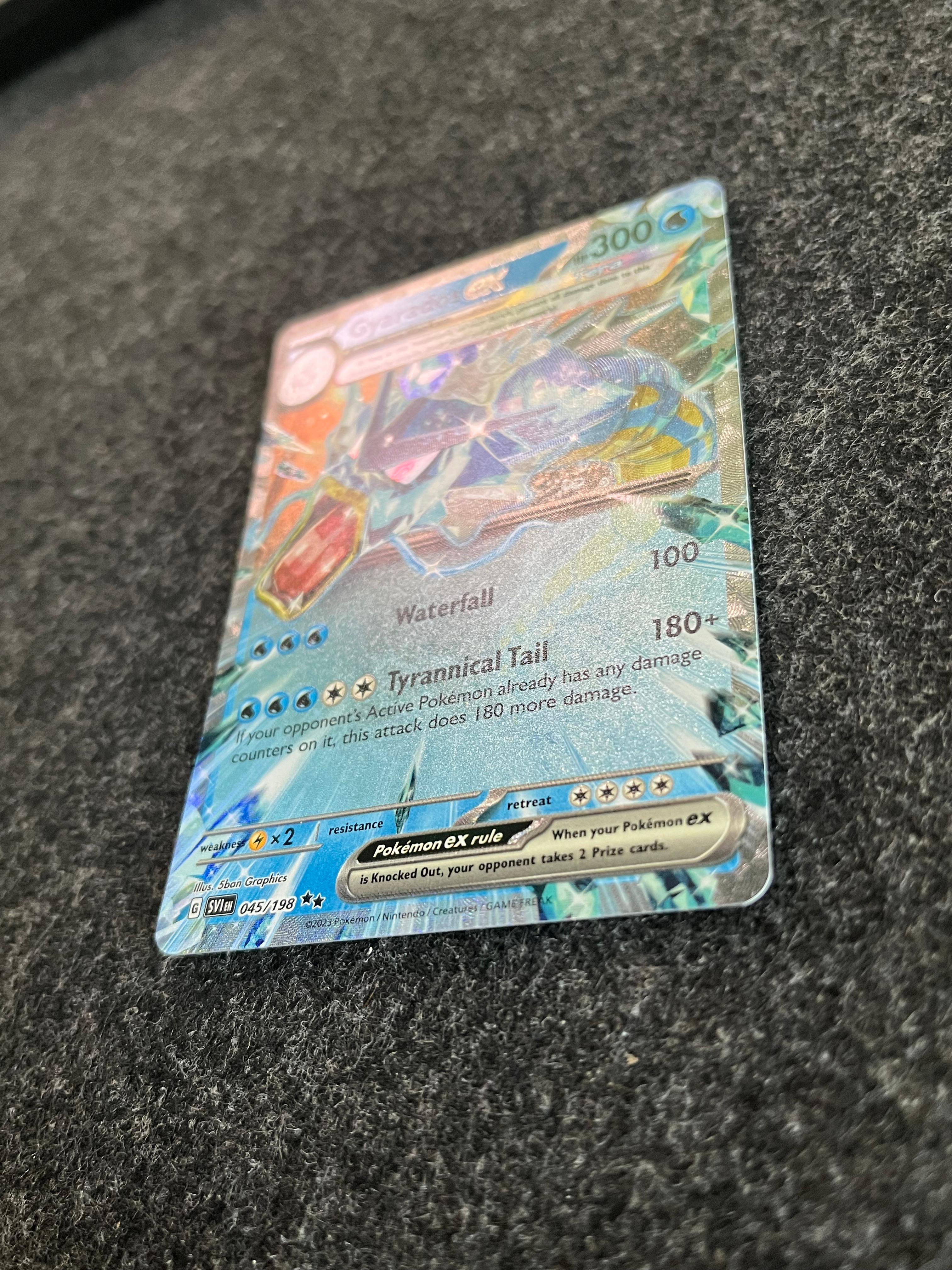 Carta De Gyarados ex 45/198 Scarlet & Violet ING