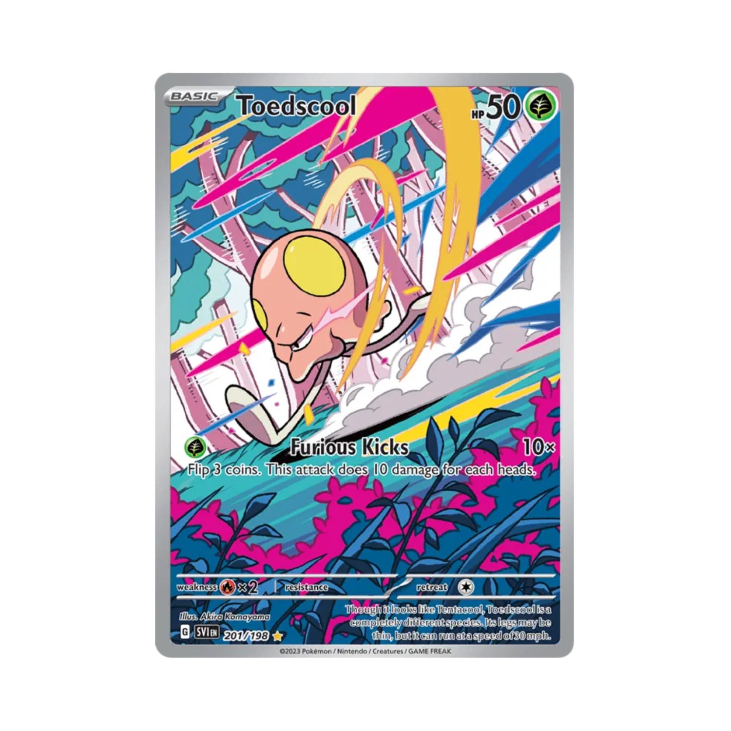 Carta De Toedscool 201/198 Scarlet & Violet ING
