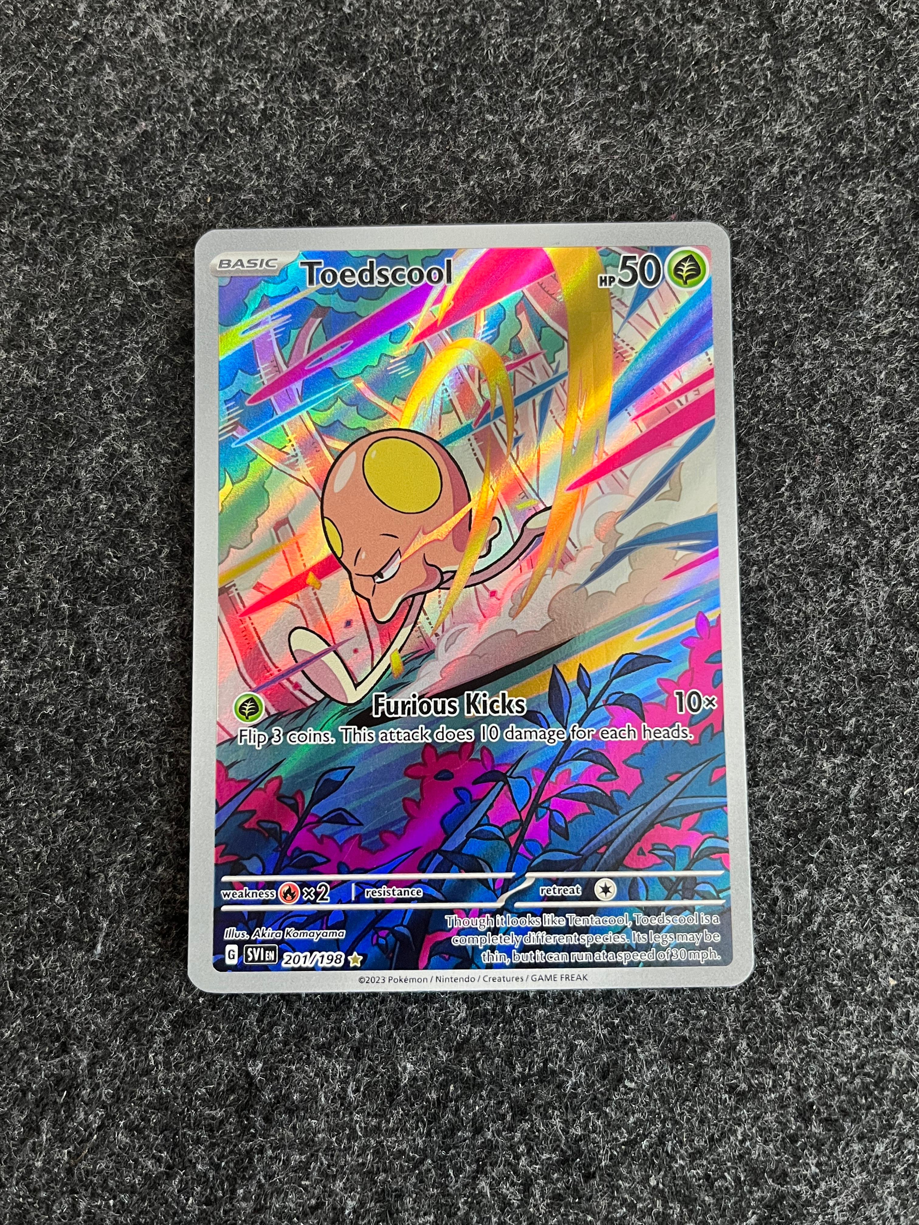Carta De Toedscool 201/198 Scarlet & Violet ING