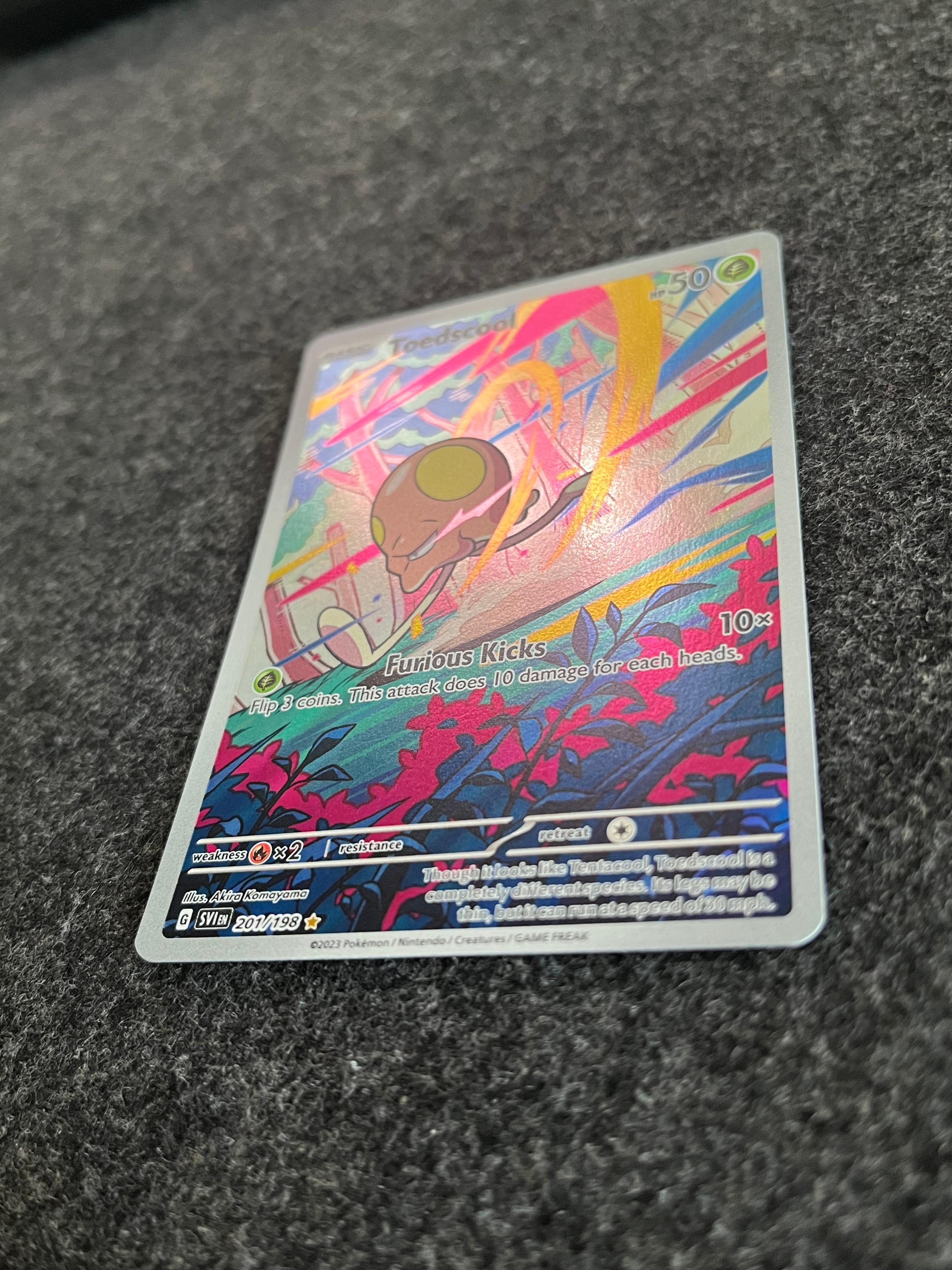 Carta De Toedscool 201/198 Scarlet & Violet ING