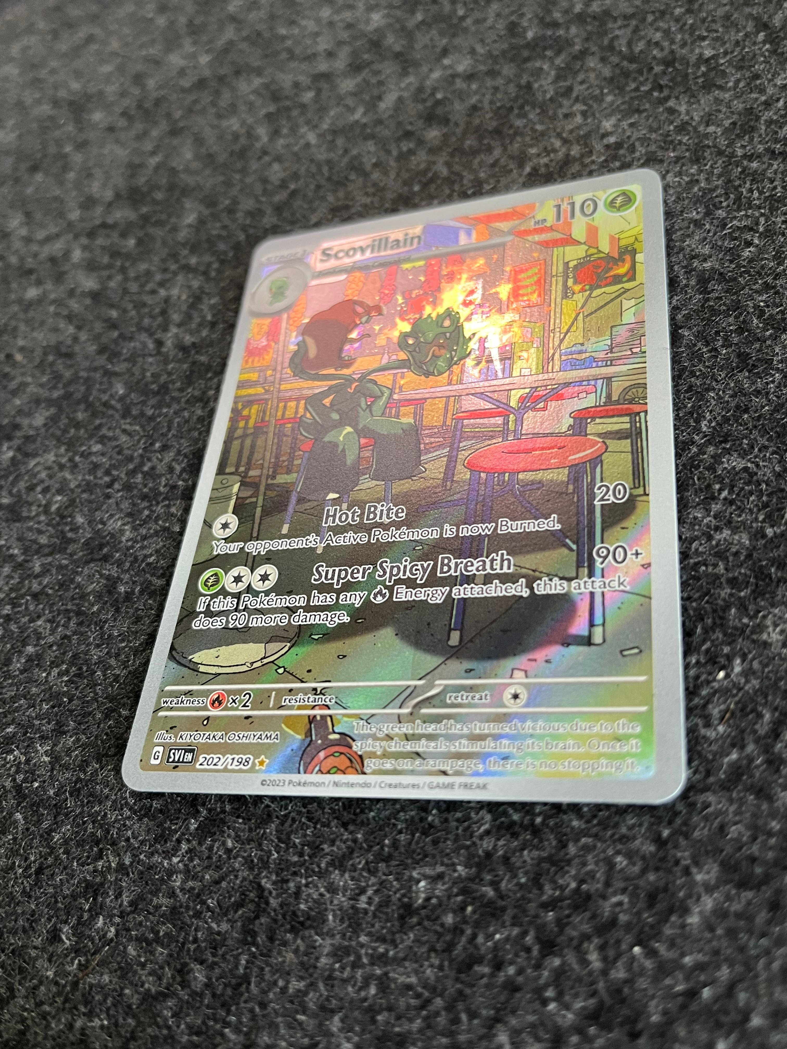 Carta De Scovillain 202/198 Scarlet & Violet ING