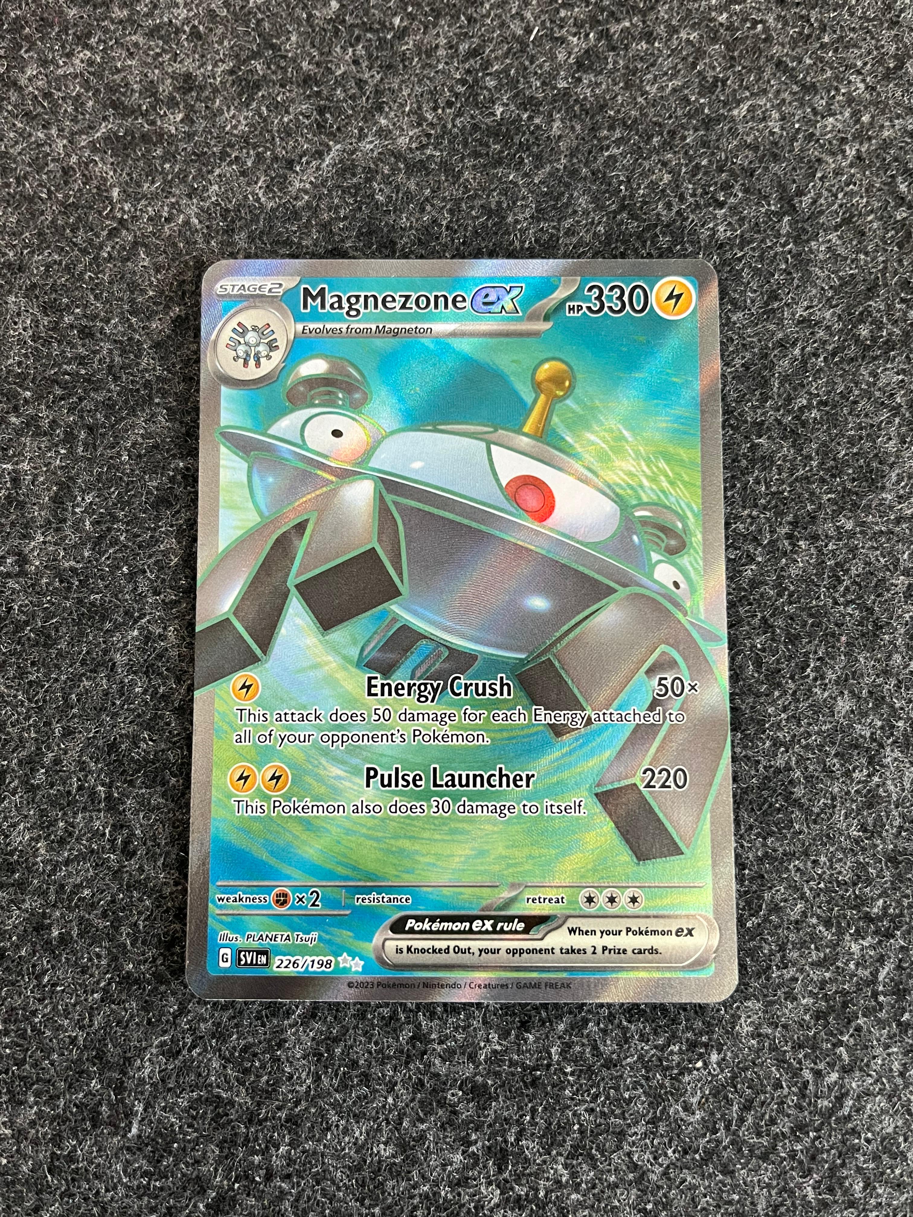 Carta De Magnezone ex 226/198 Scarlet & Violet ING