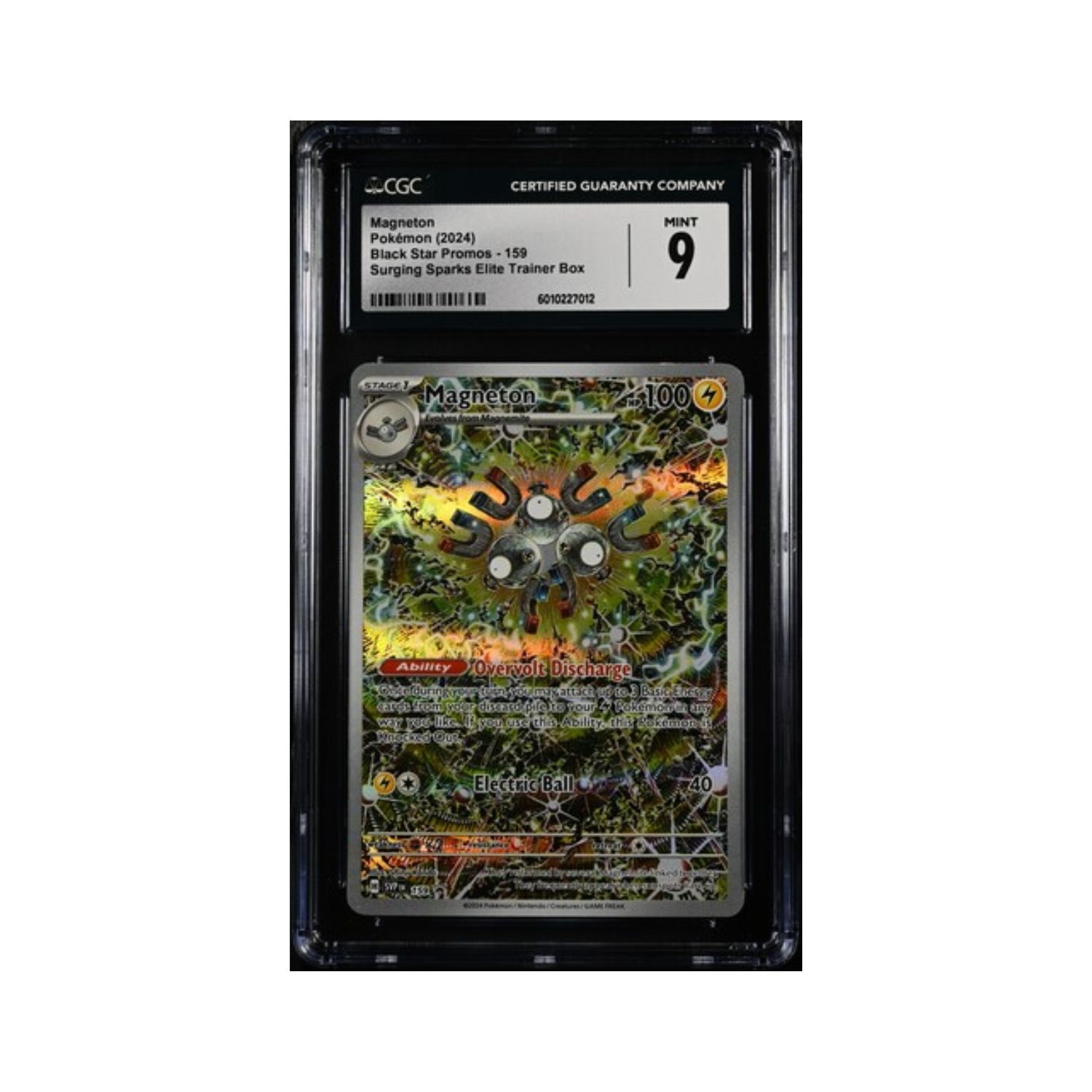 CGC 9 - Magneton 159 PROMO - Carta Inglesa