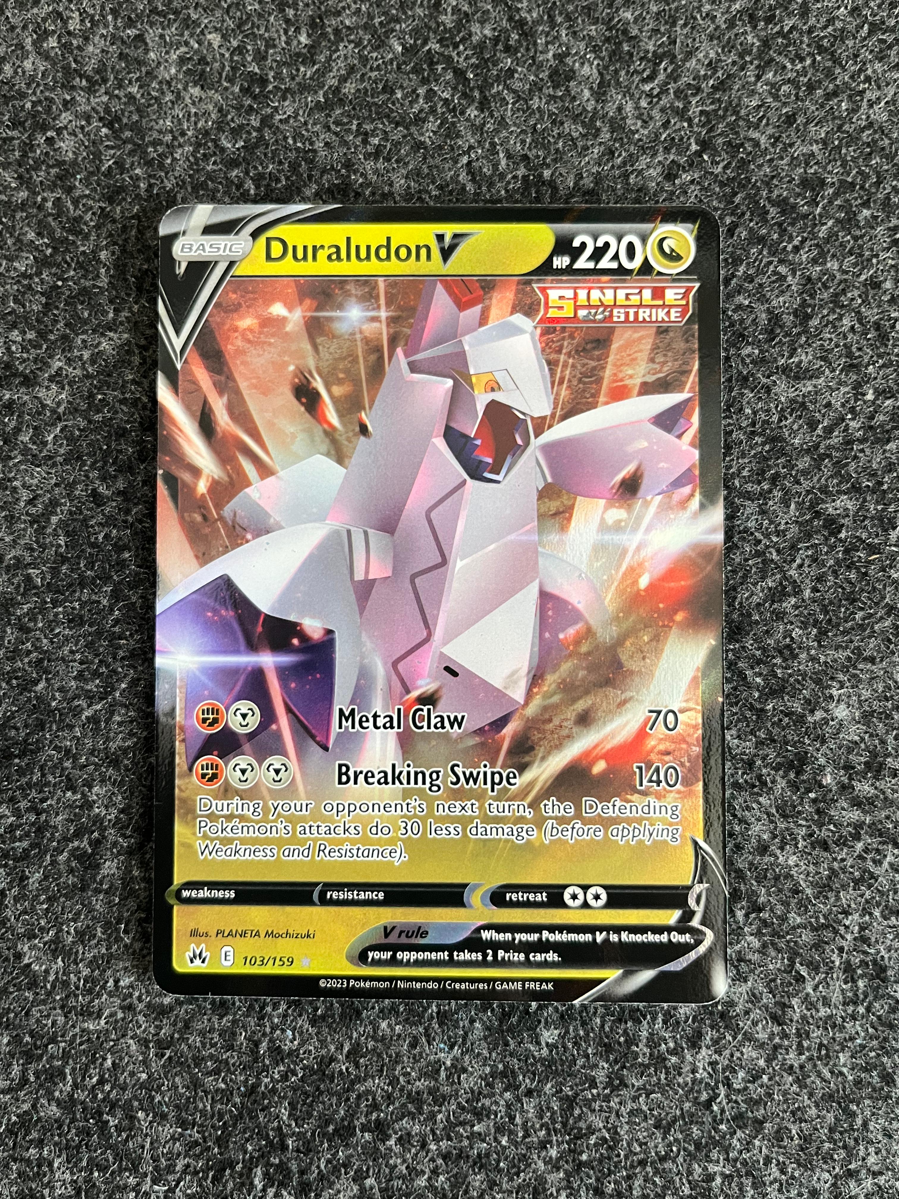 Carta De Duraludon V 103/159 Crown Zenith ING