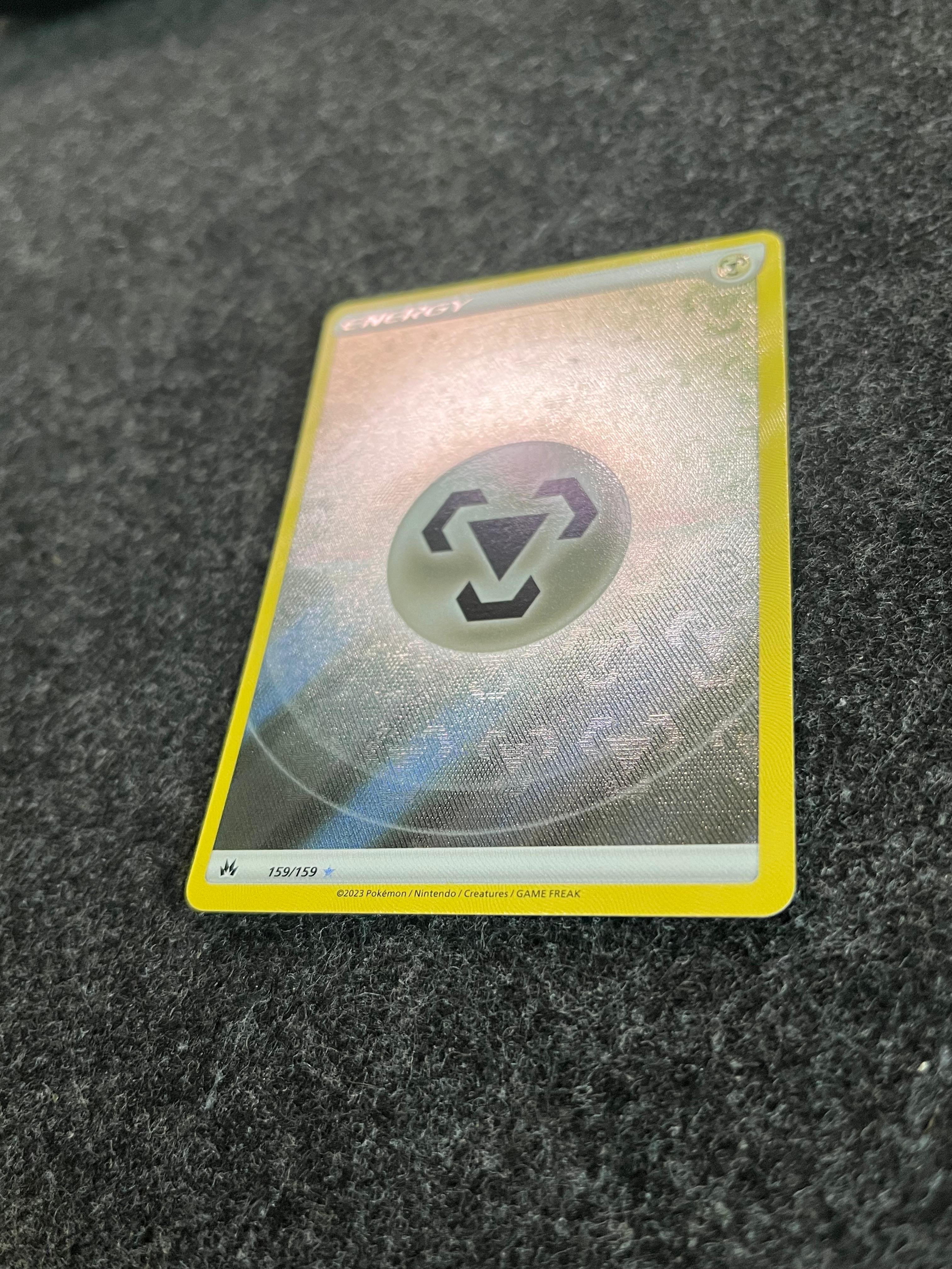 Carta De Metal Energy 159/159 Crown Zenith ING