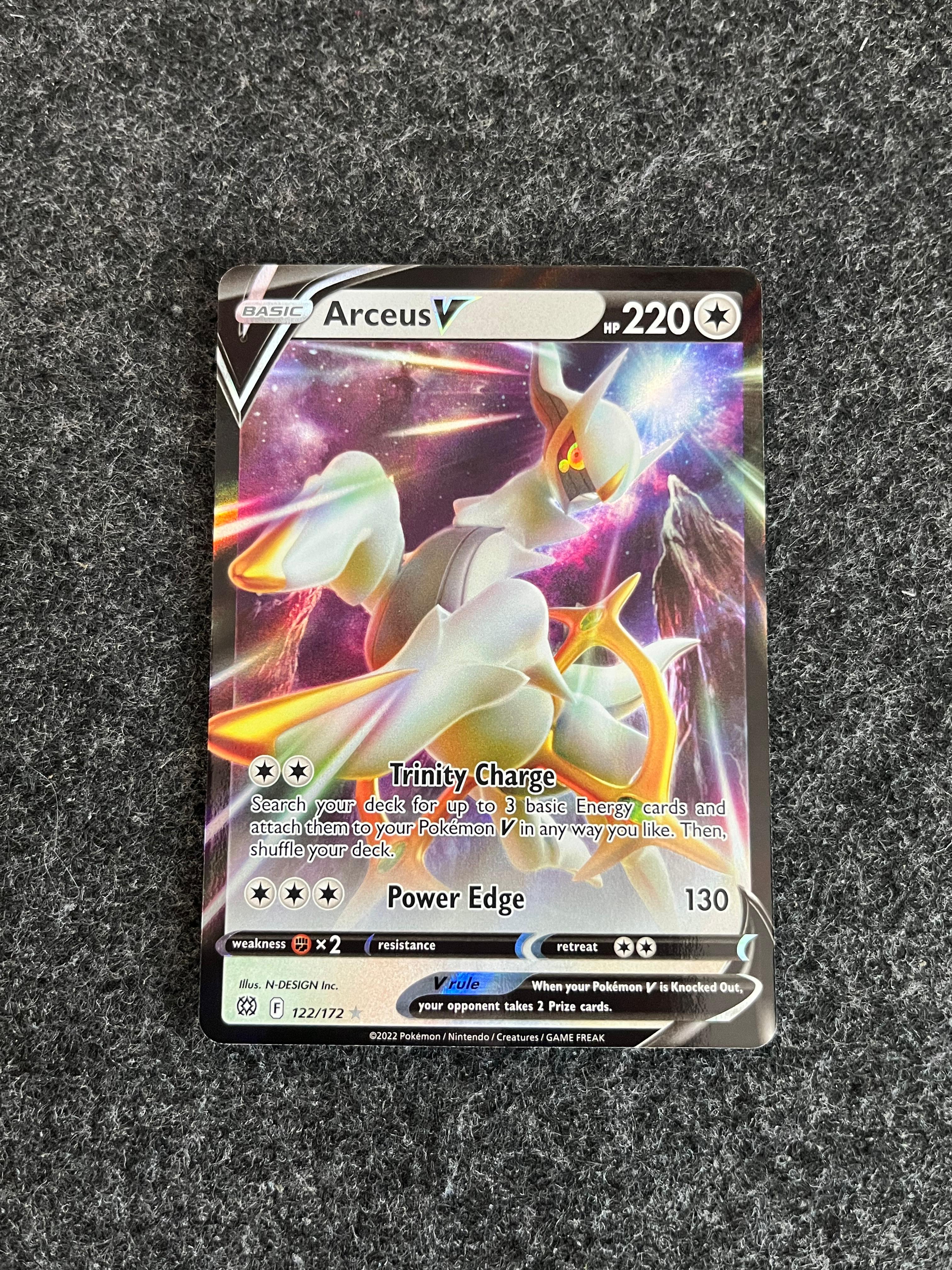 Carta De Arceus V 122/172 Brilliant Stars ING