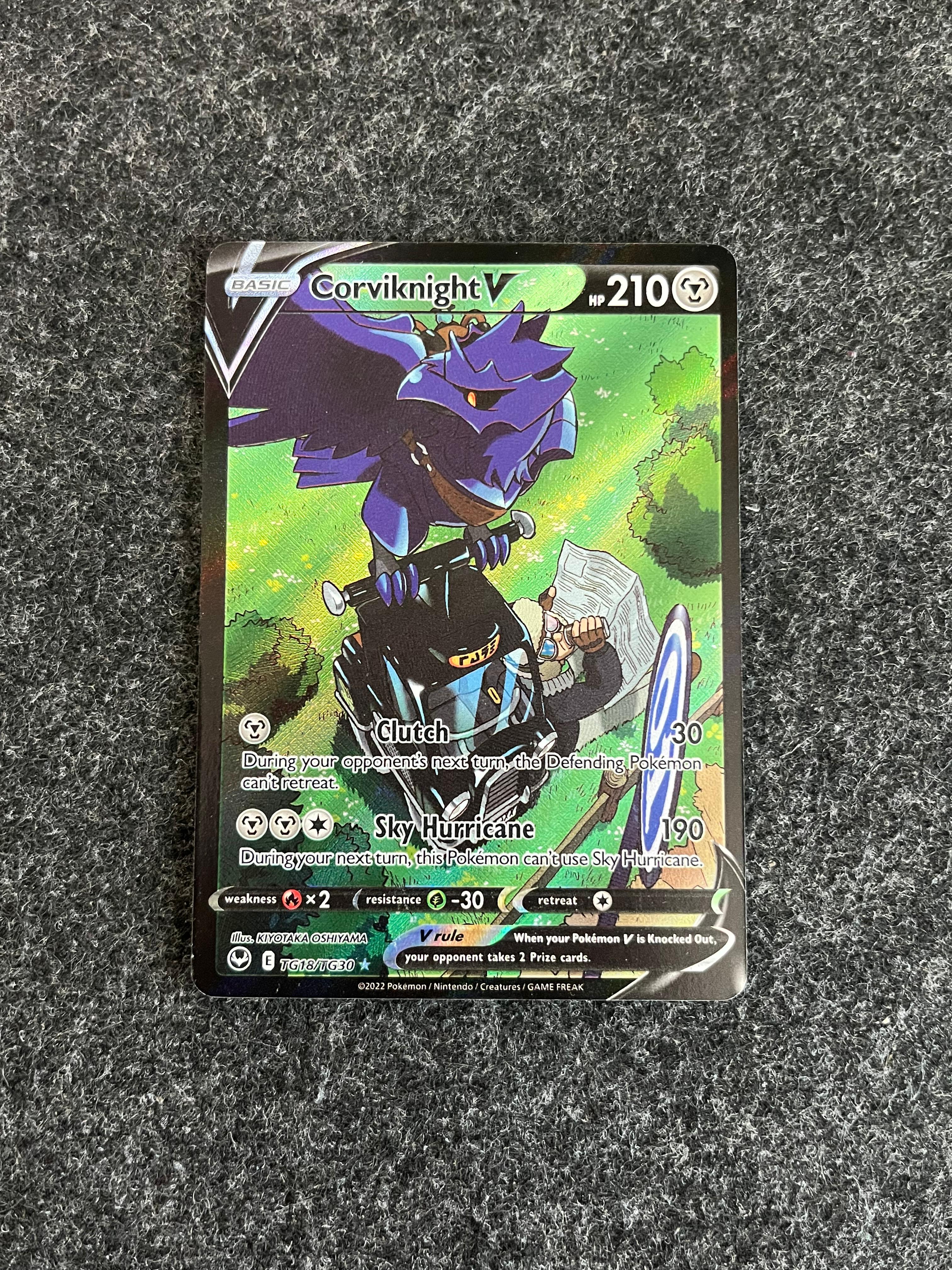 Carta De Corviknight V TG18/TG30 Silver Tempest ING