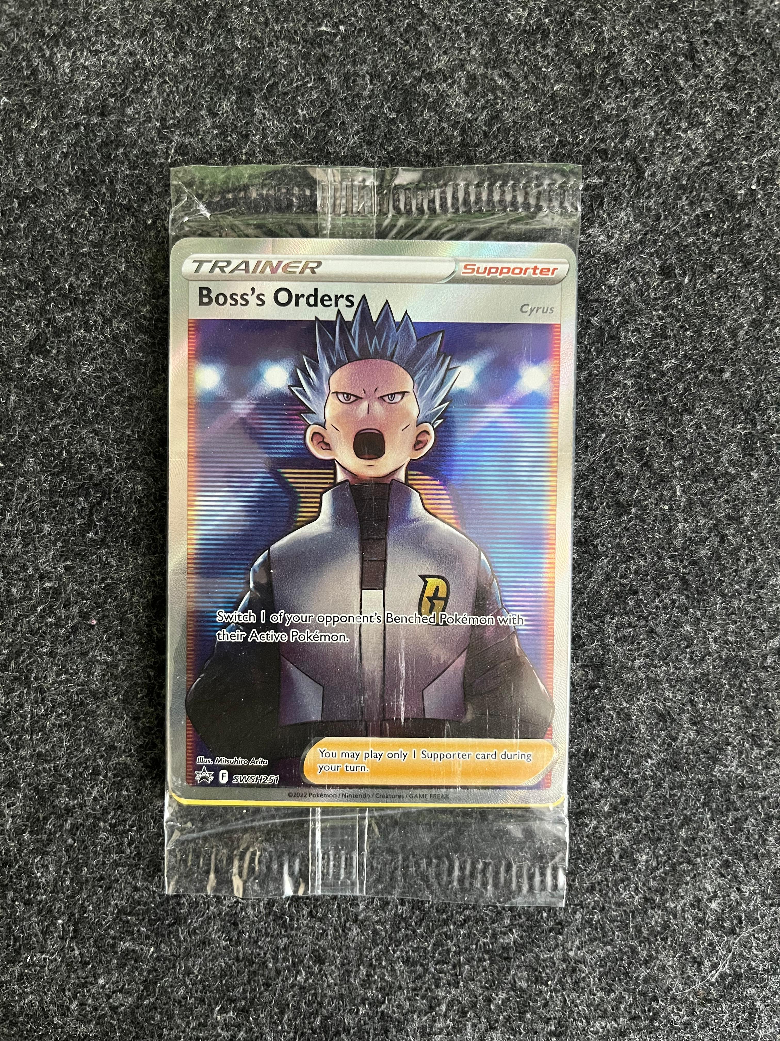 Cartas De Boss's Orders PROMO ING