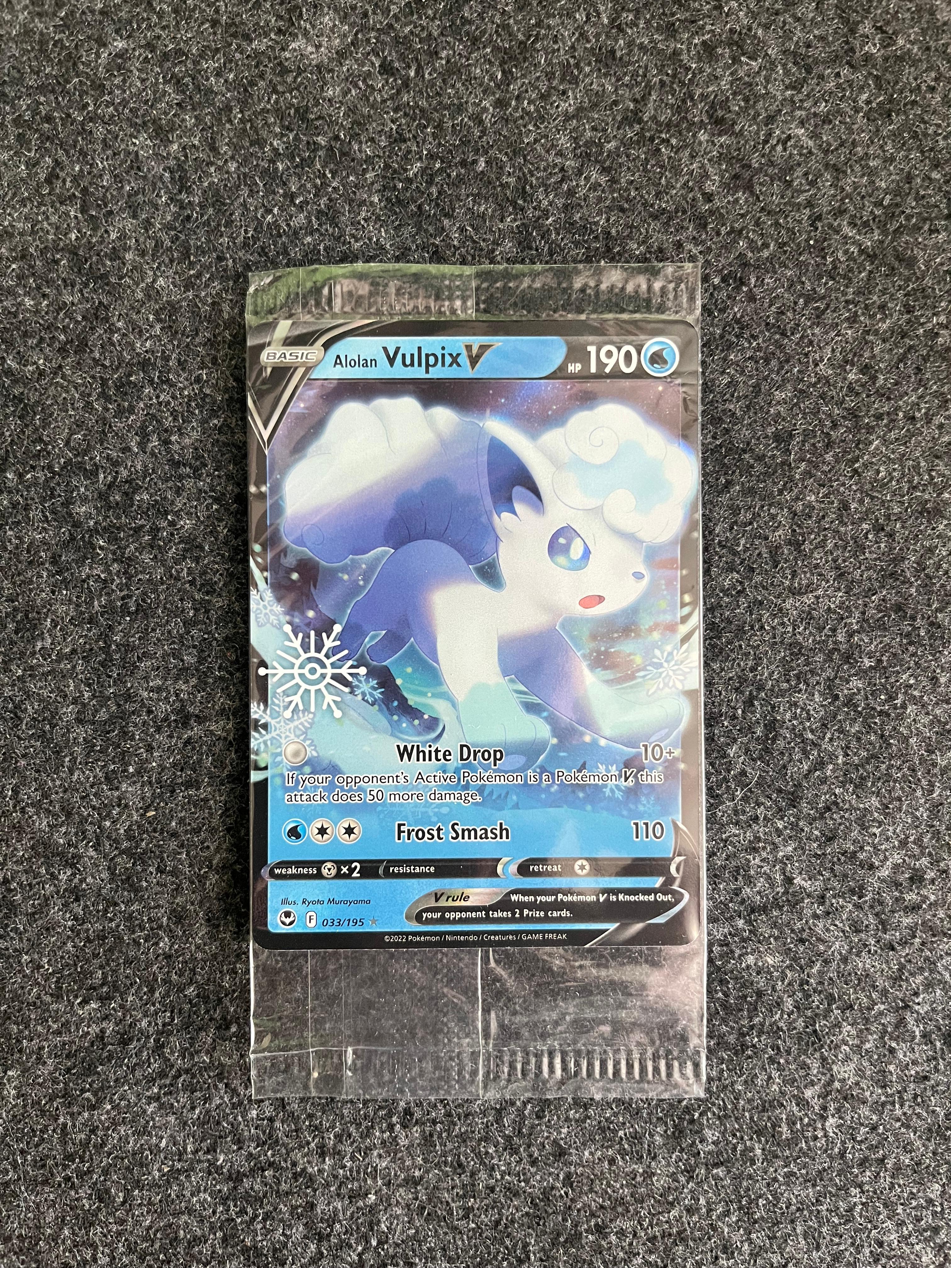 Carta De Alolan Vulpix V 33/195 Holiday Calendar ING