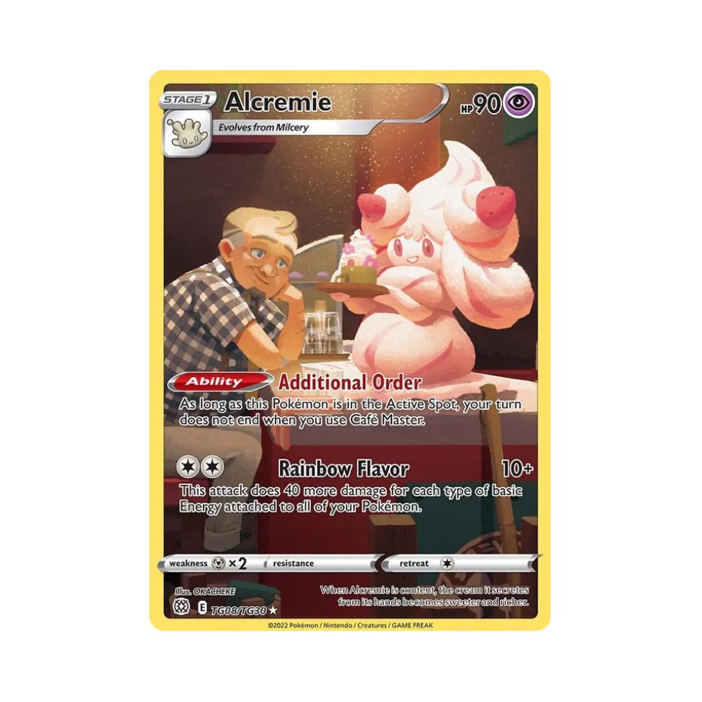 Carta De Alcremie TG8/TG30 Brilliant Stars ING