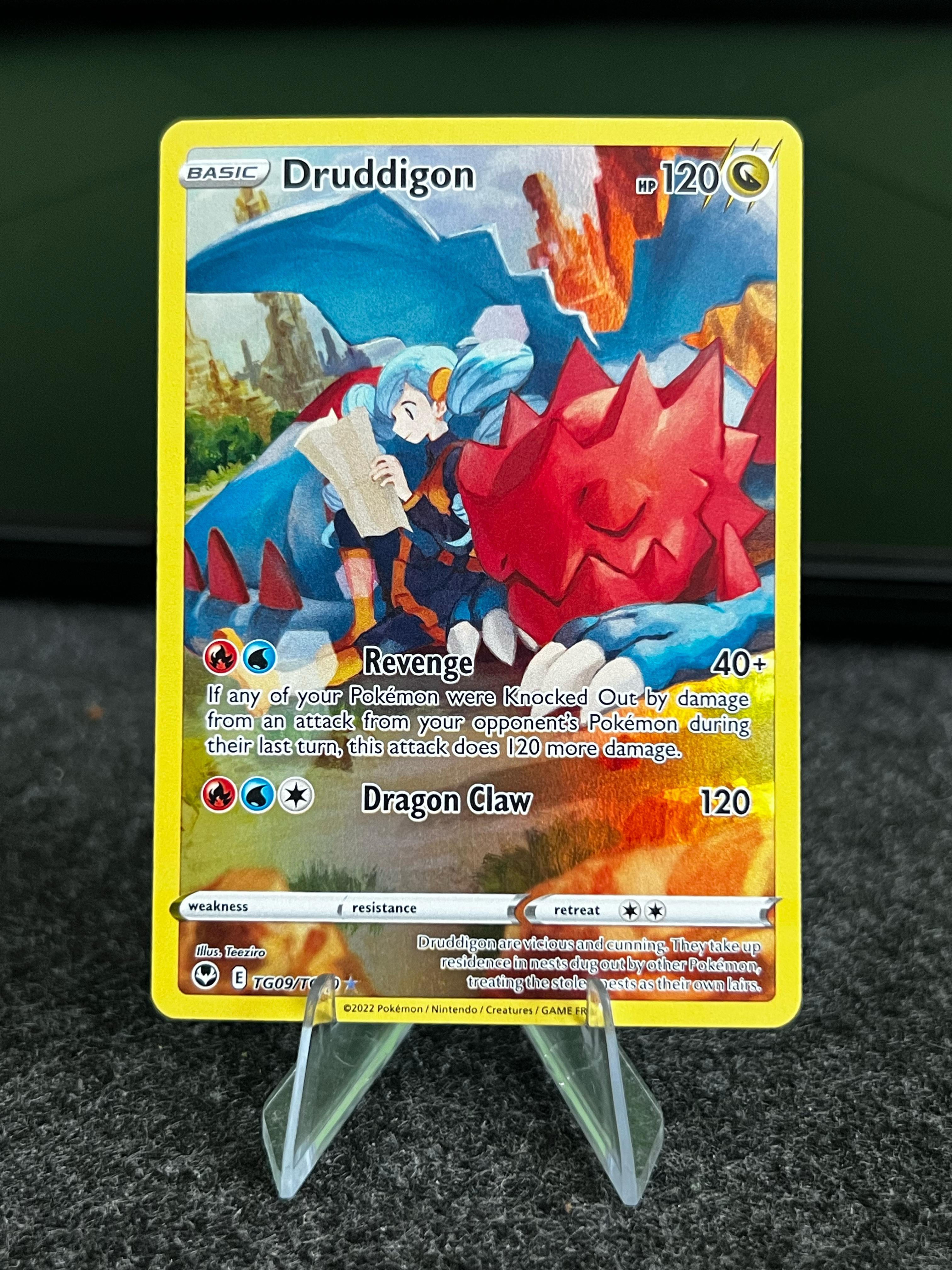 Carta De Druddigon TG9/TG30 Silver Tempest ING